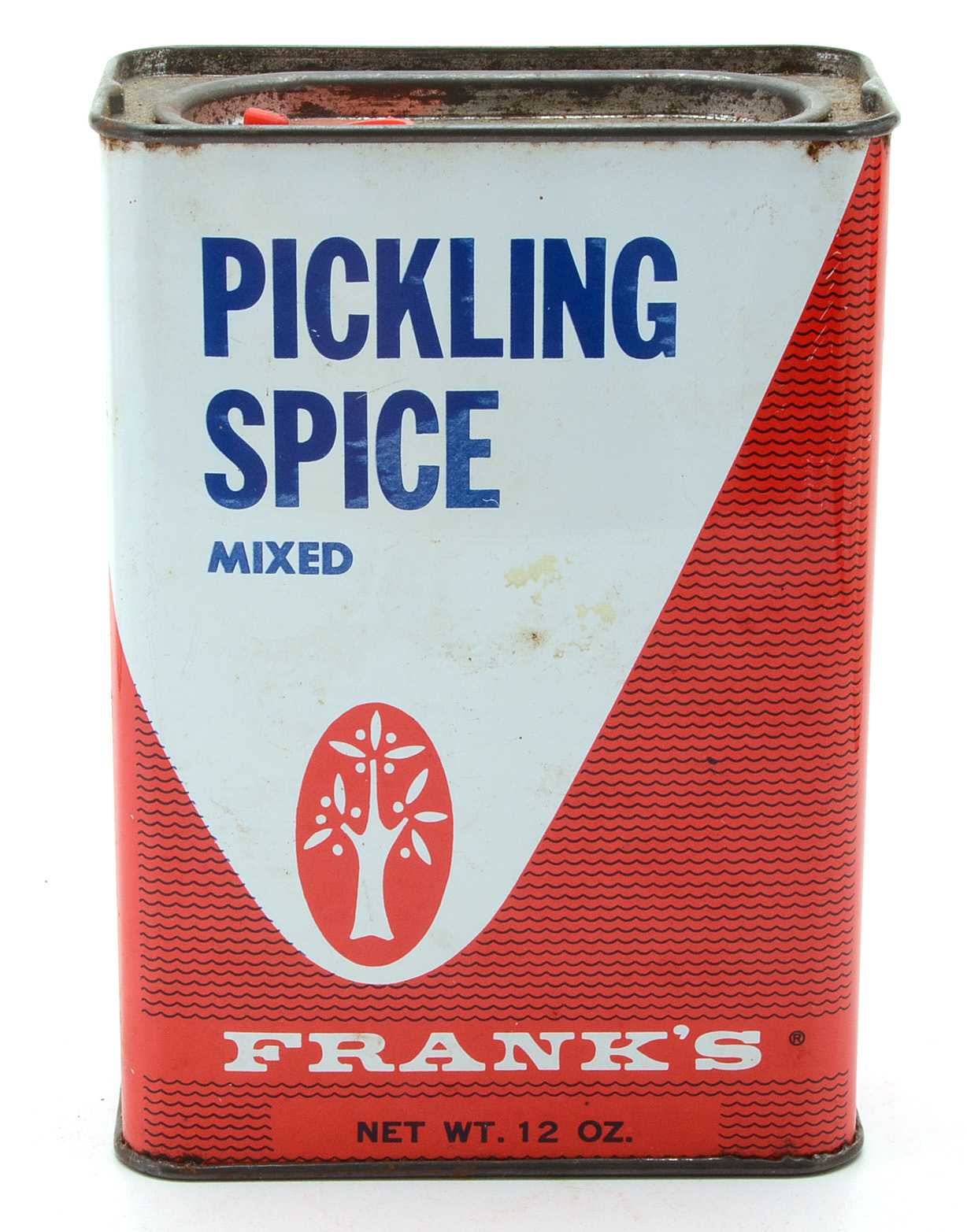 Three Large Frank's Spice & Tea Co. Tins