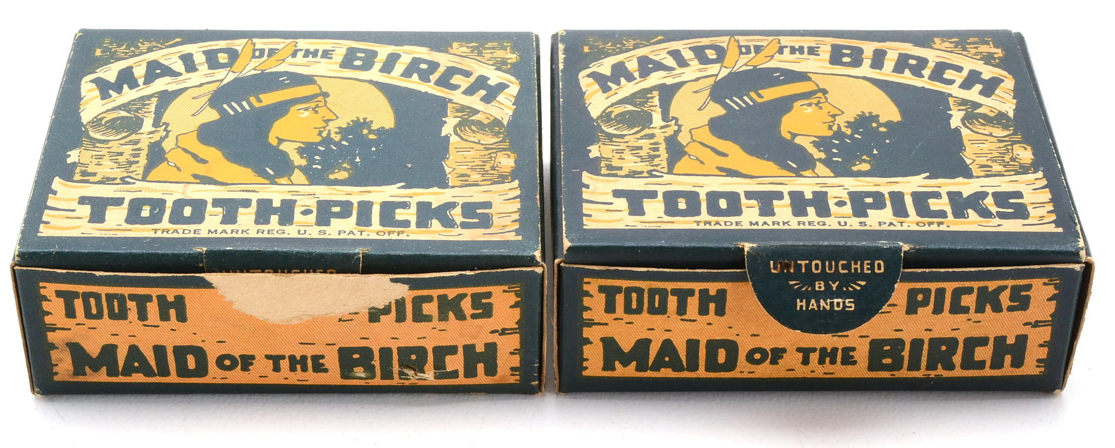 Collection of Vintage Toothpicks in Original Packaging