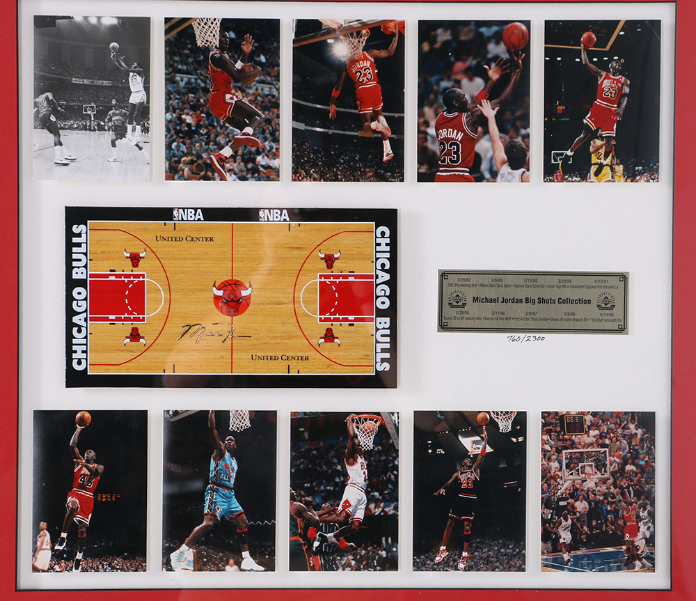 Limited Edition Michael Jordan "Big Shots" Collection Chicago Bulls