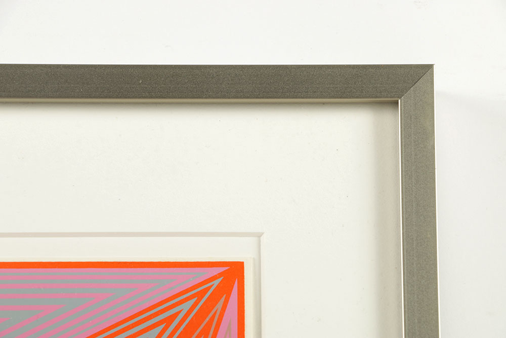 Richard Anuszkiewicz Limited Edition Serigraph on Paper "Inward Eye"