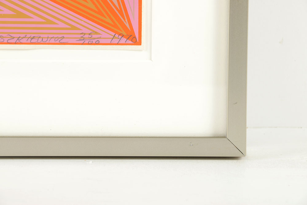 Richard Anuszkiewicz Limited Edition Serigraph on Paper "Inward Eye"