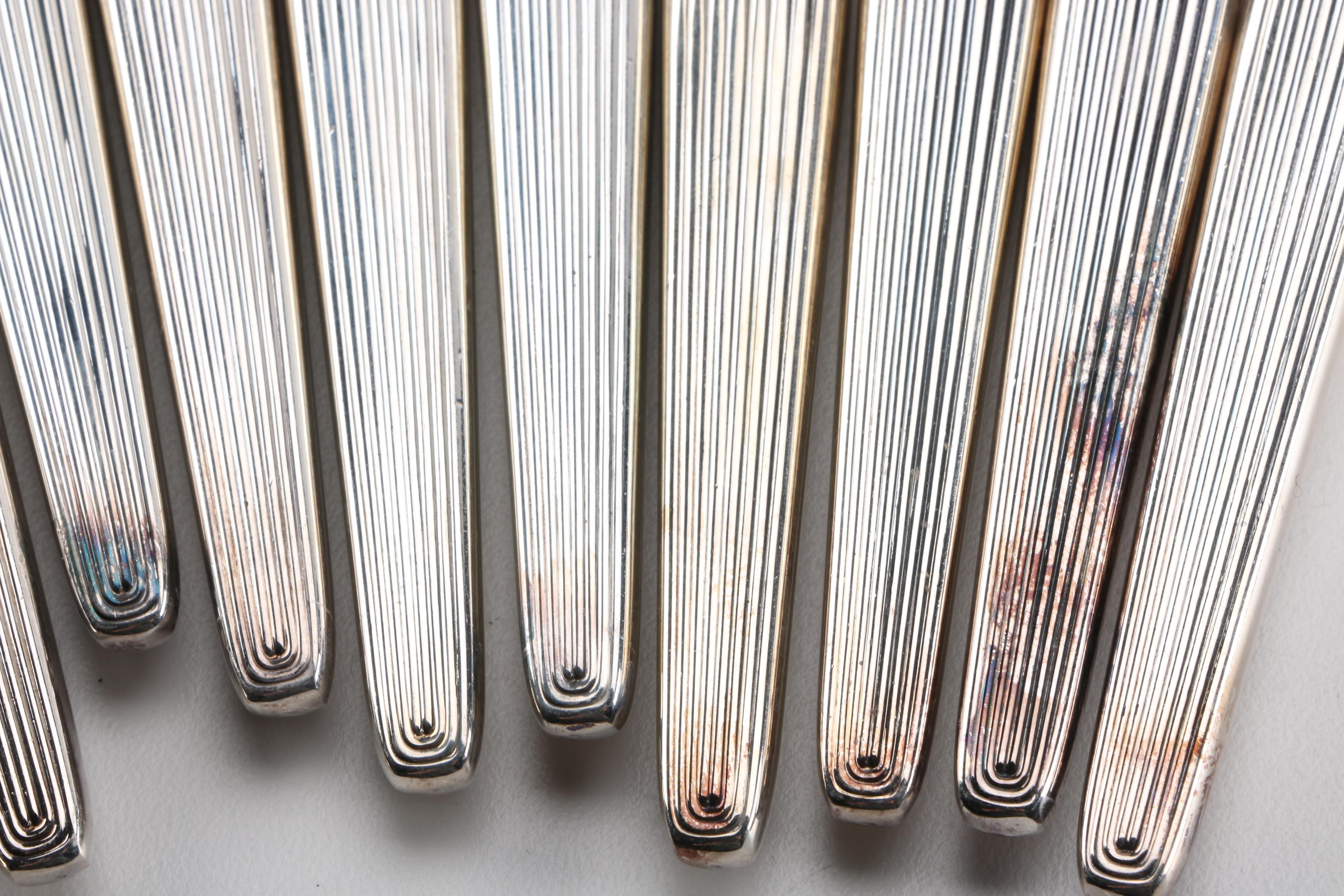 Robbe & Berking "City" Silver Plate Flatware