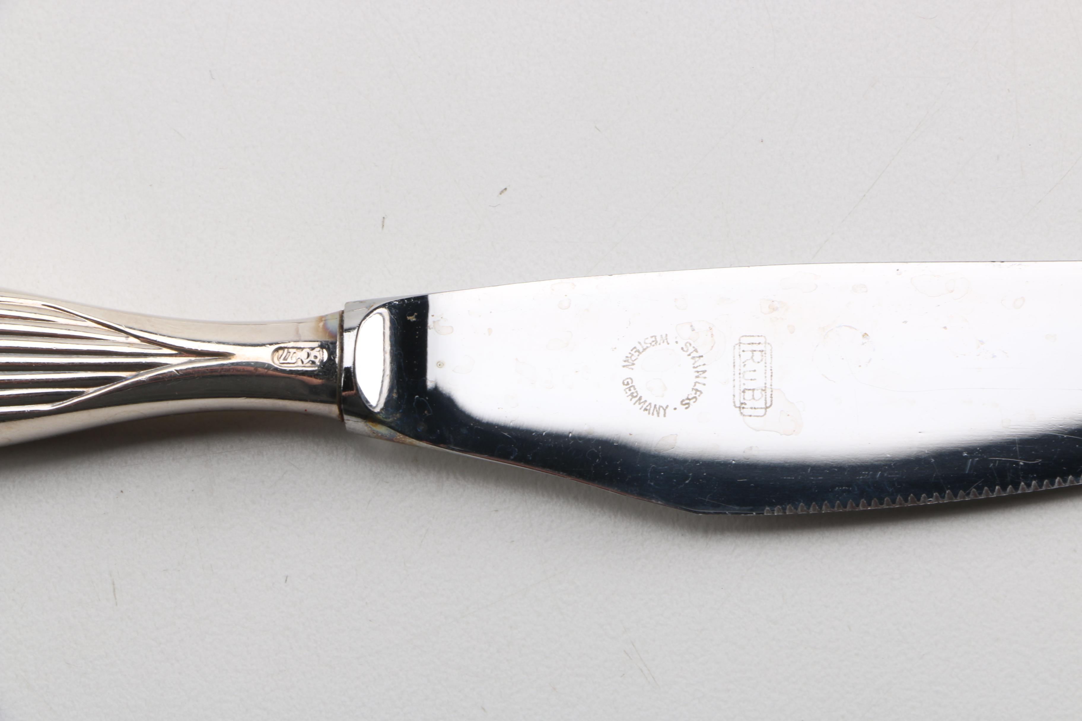 Robbe & Berking "City" Silver Plate Flatware