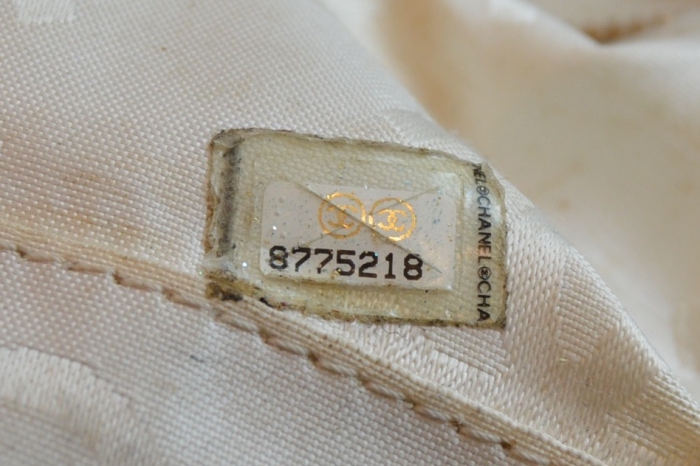 White Quilted Chanel Bag