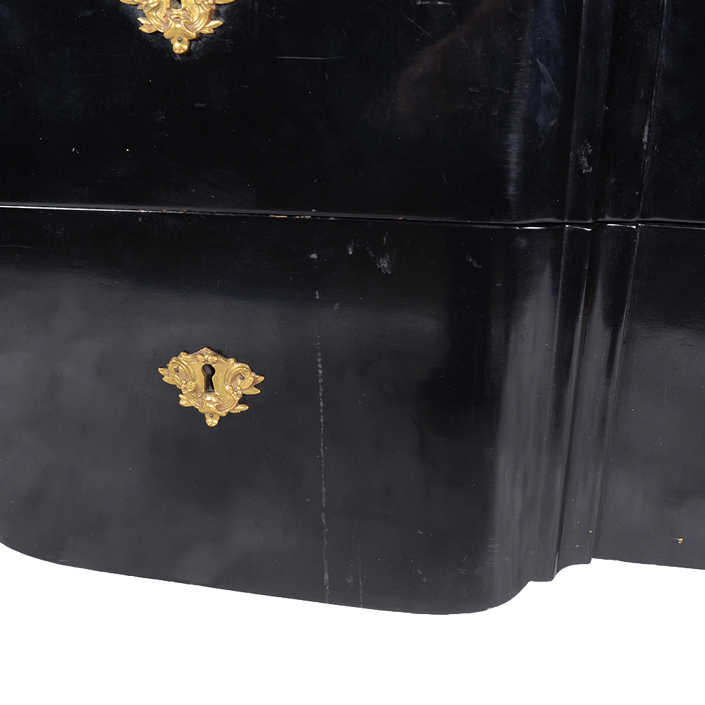 Vintage Louis XV Style Marble Top Commode