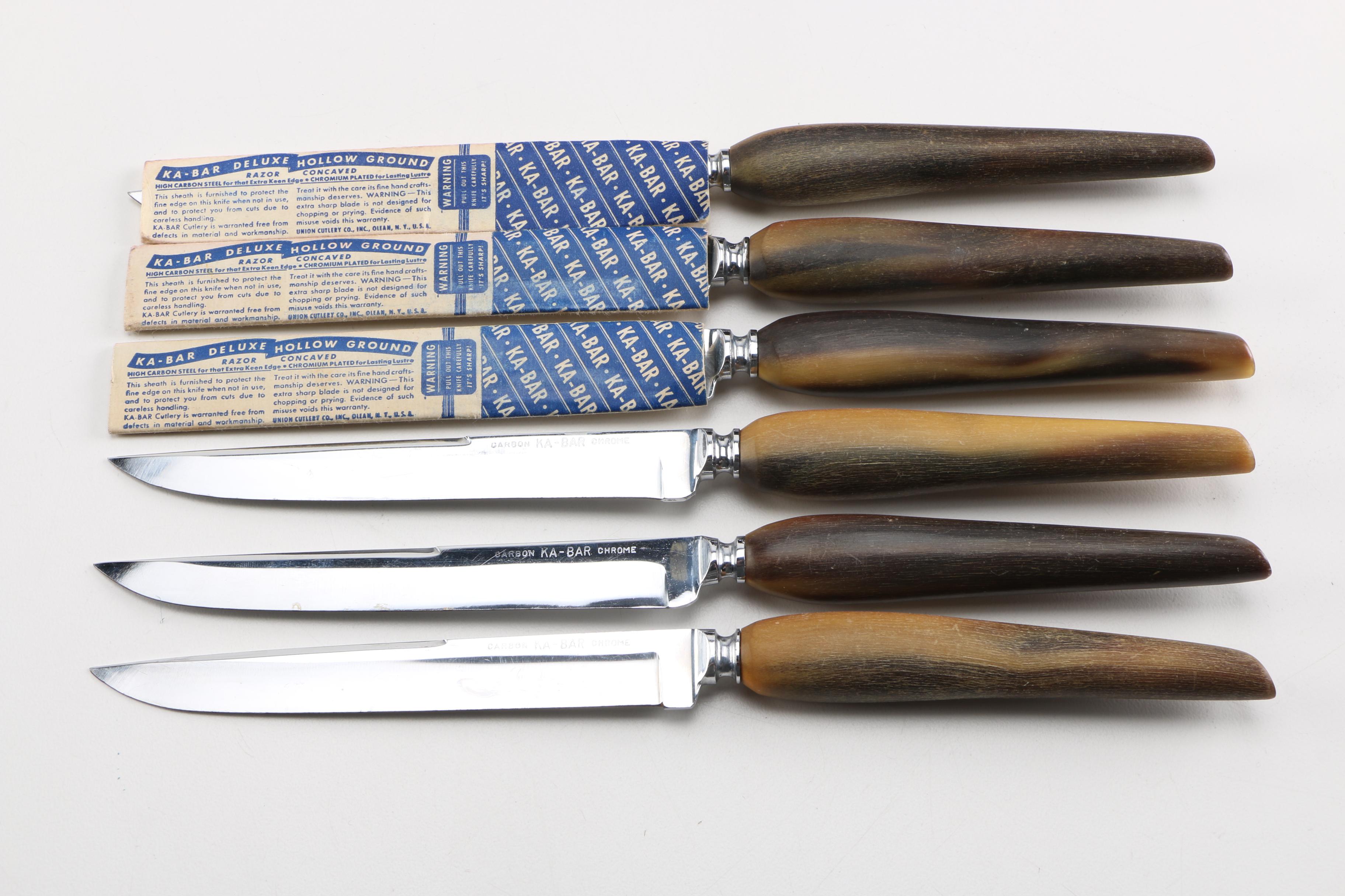 Kabar Vintage Boxed Knife Set Circa 1960