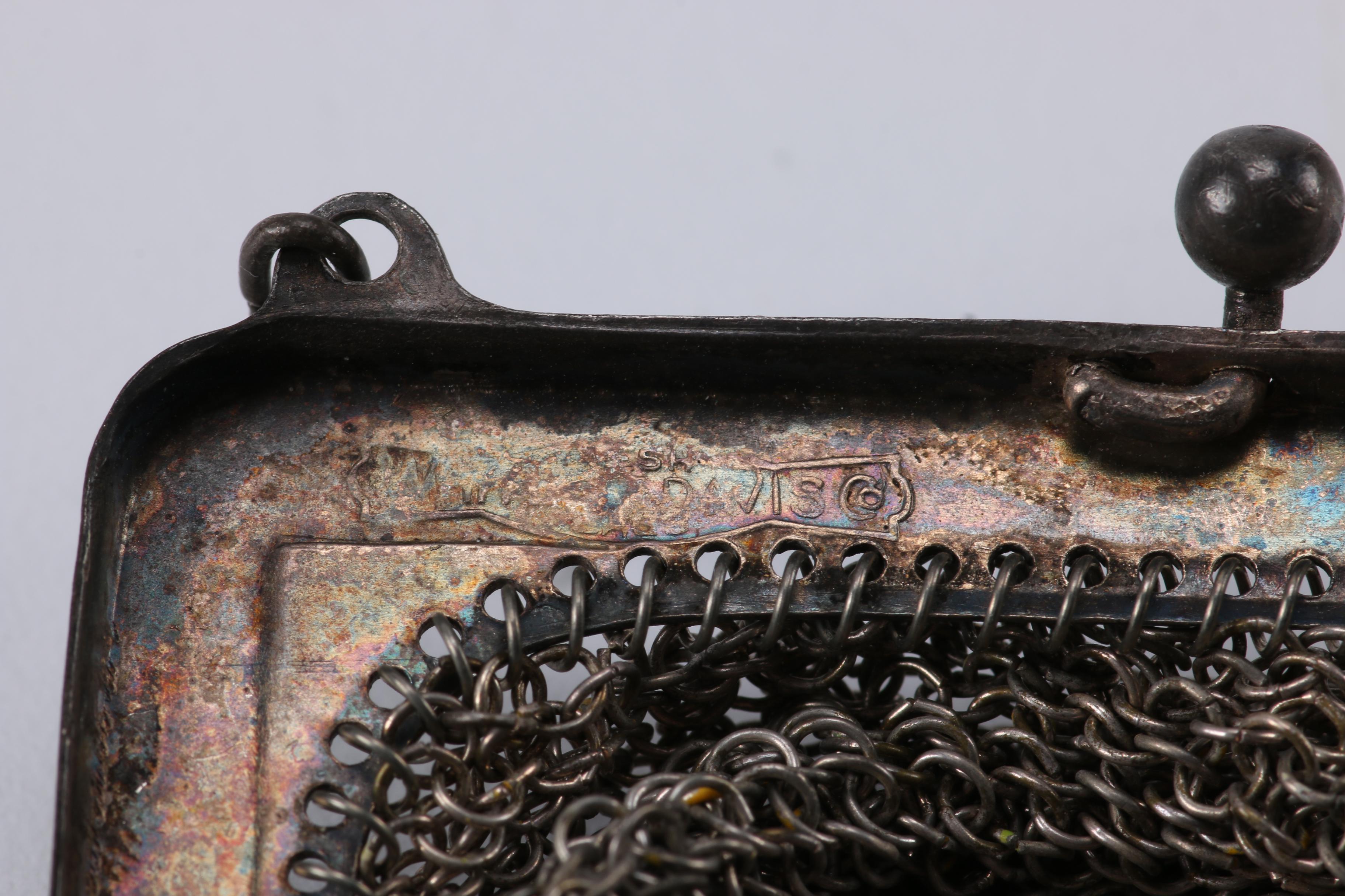 Whiting and David Mesh Coin Purse and Other Silver Tone Accessories