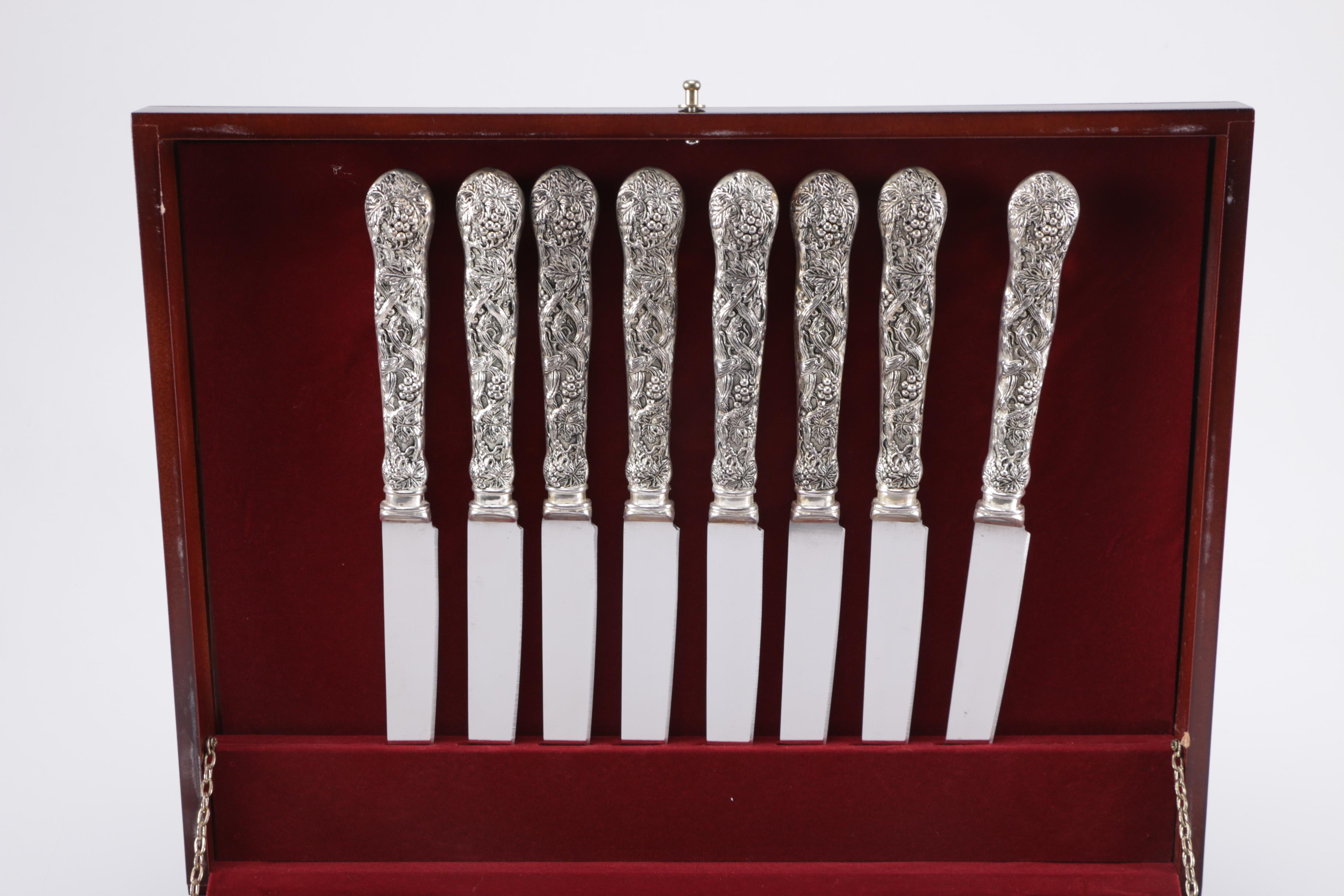 Godinger Silver Plate "Vineyard" Flatware