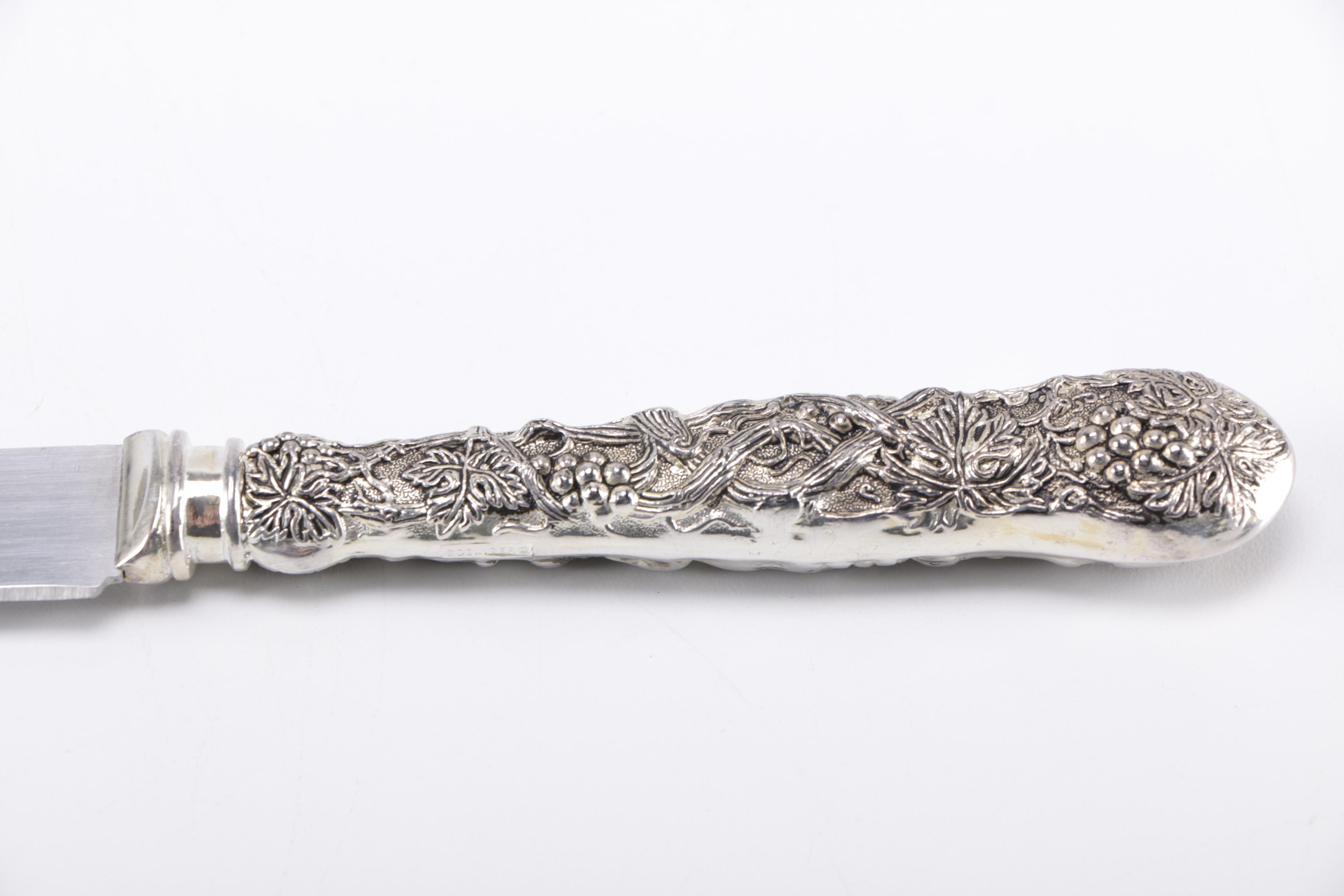 Godinger Silver Plate "Vineyard" Flatware