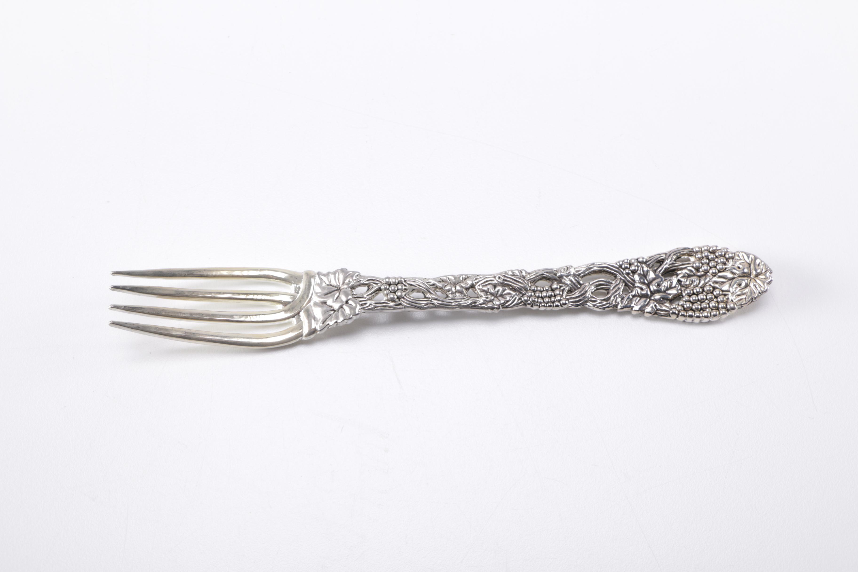 Godinger Silver Plate "Vineyard" Flatware