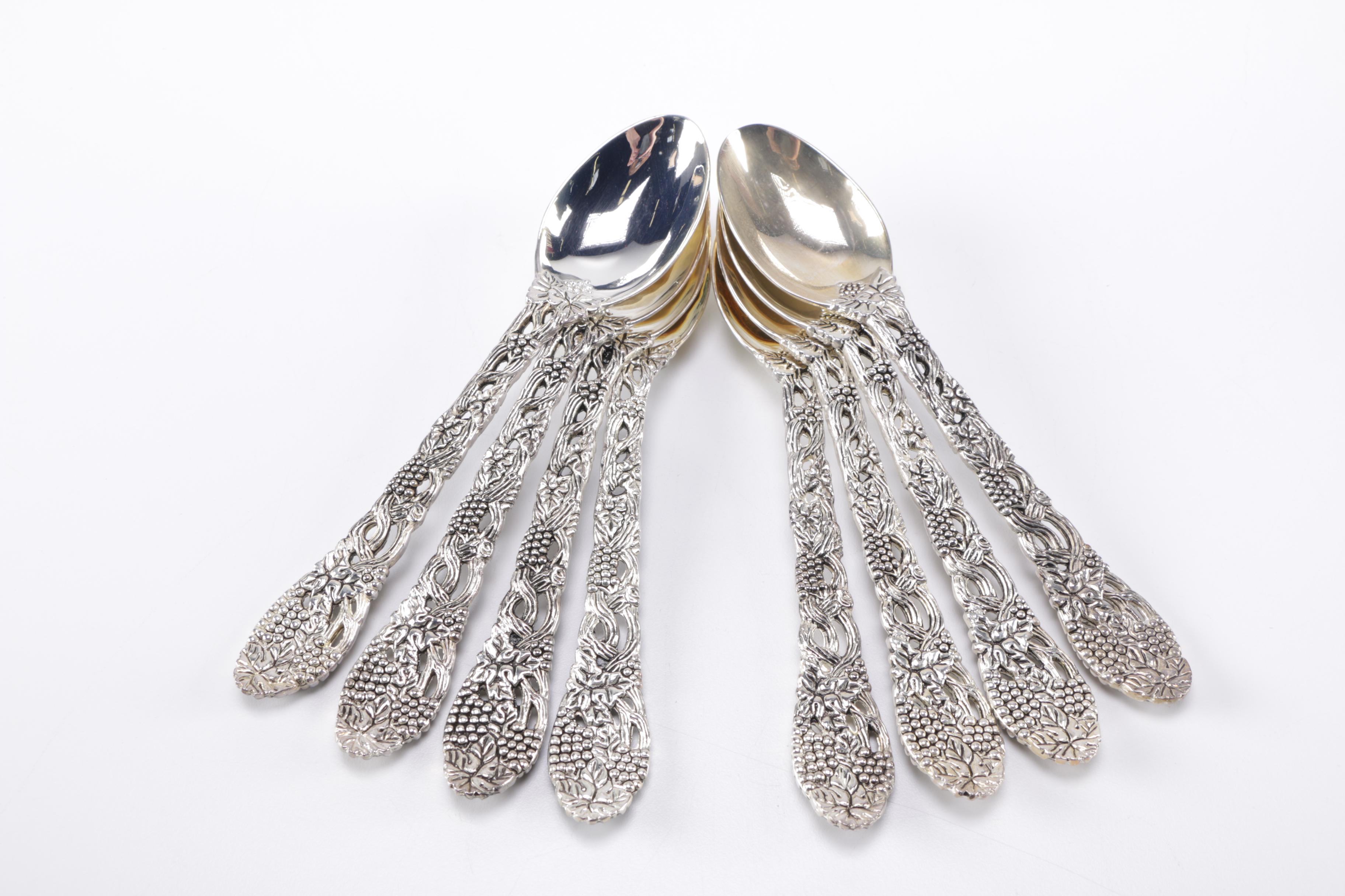 Godinger Silver Plate "Vineyard" Flatware