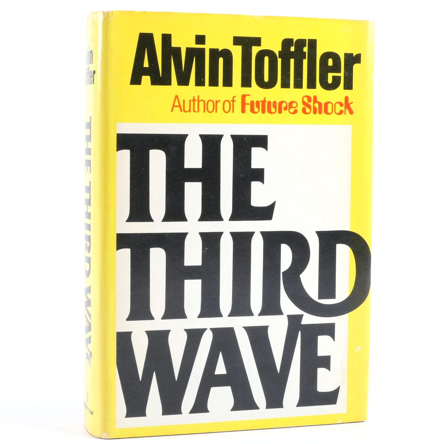 1980 First Edition "The Third Wave" by Alvin Toffler