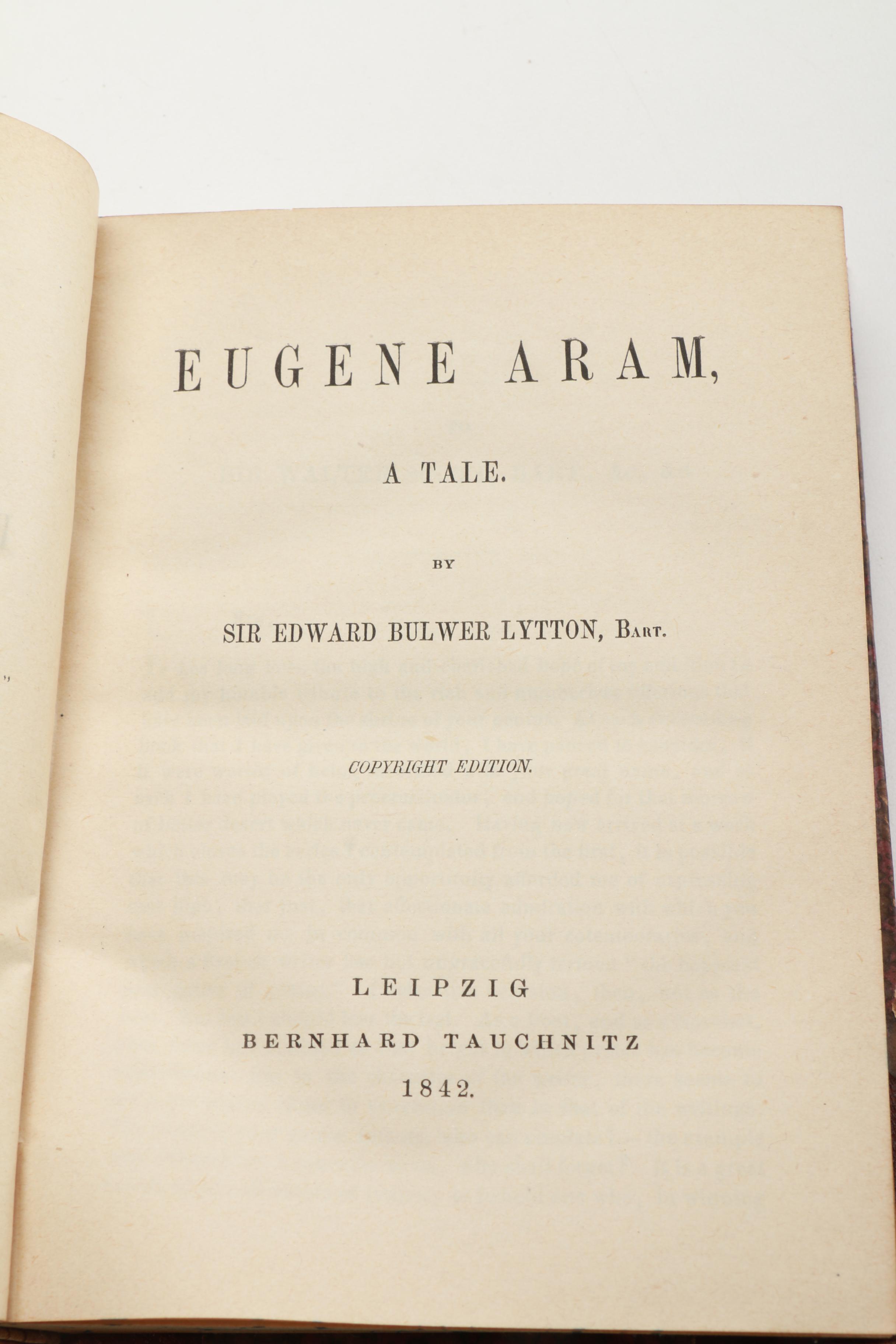 Sir Edward Bulwer-Lytton 13 Volume Book Set