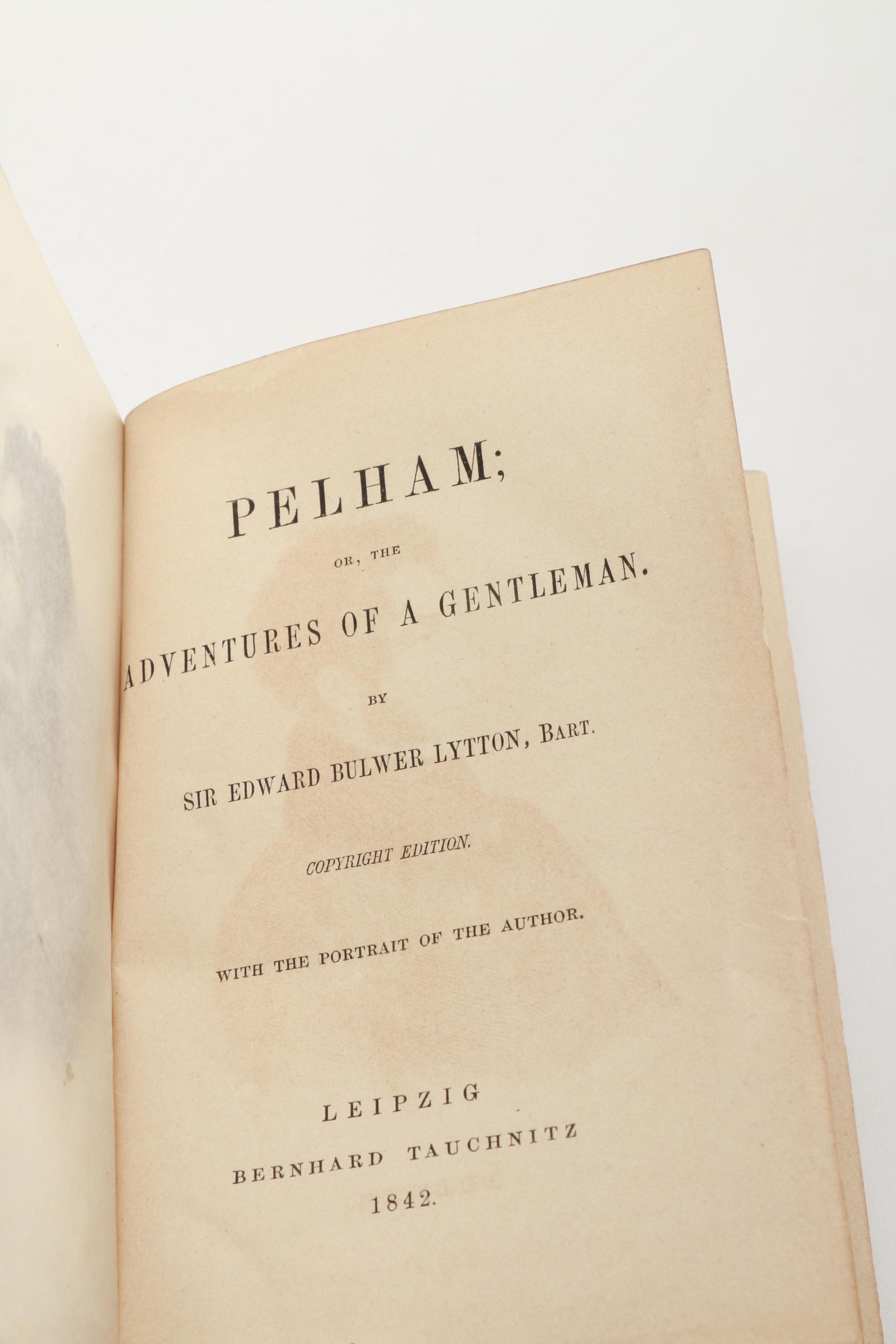 Sir Edward Bulwer-Lytton 13 Volume Book Set