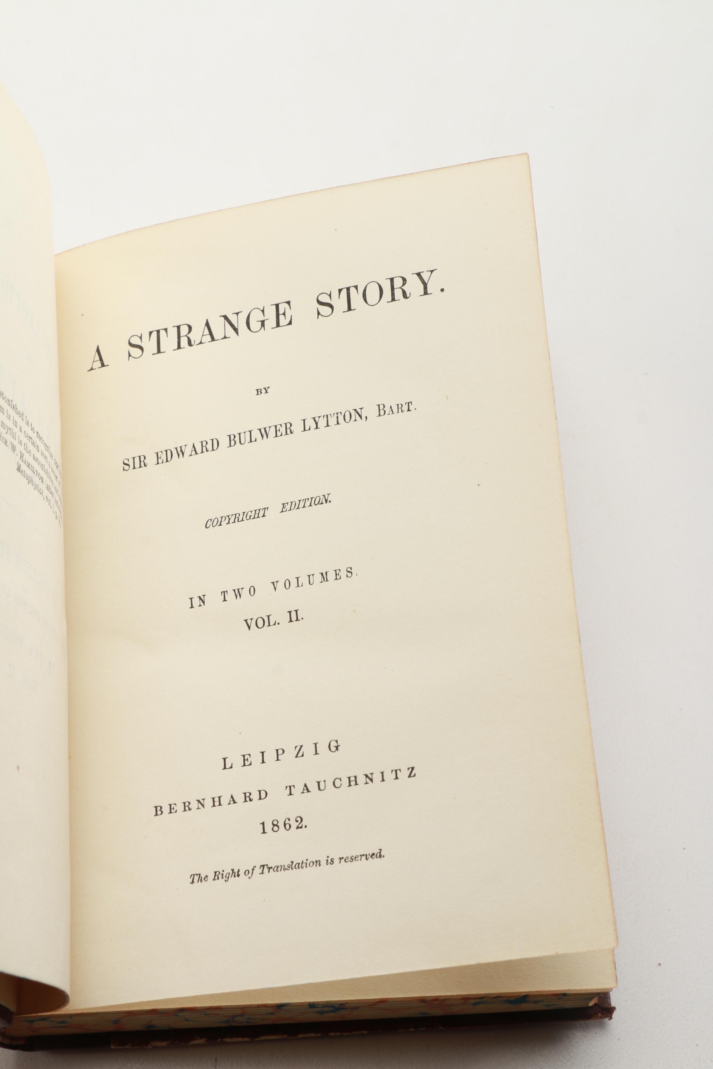Sir Edward Bulwer-Lytton 13 Volume Book Set
