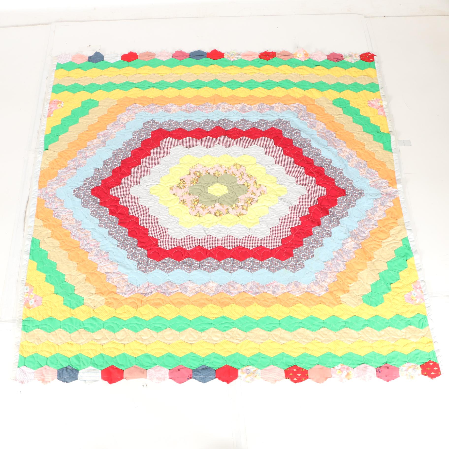 Colorful Handmade Quilt