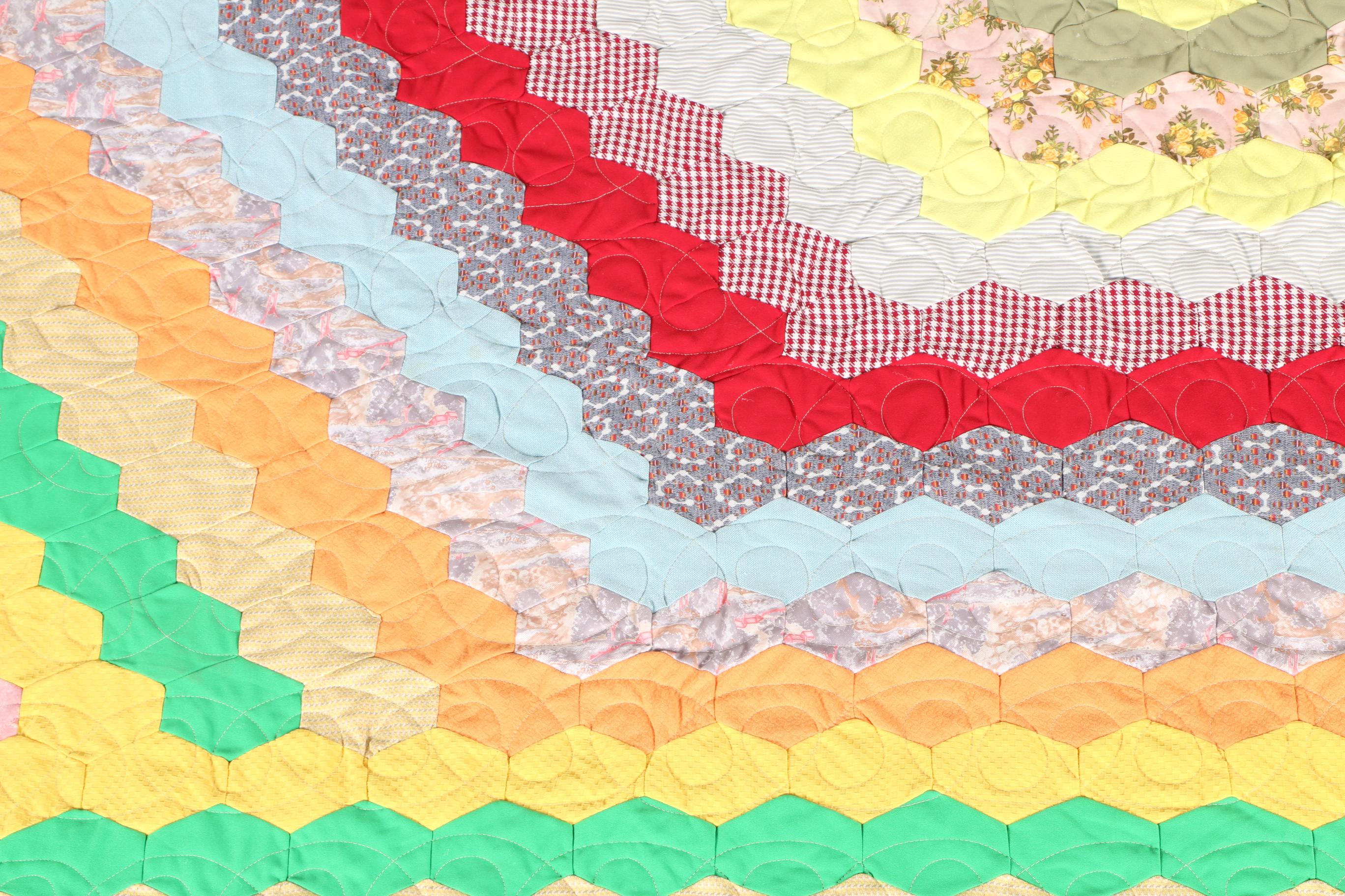 Colorful Handmade Quilt