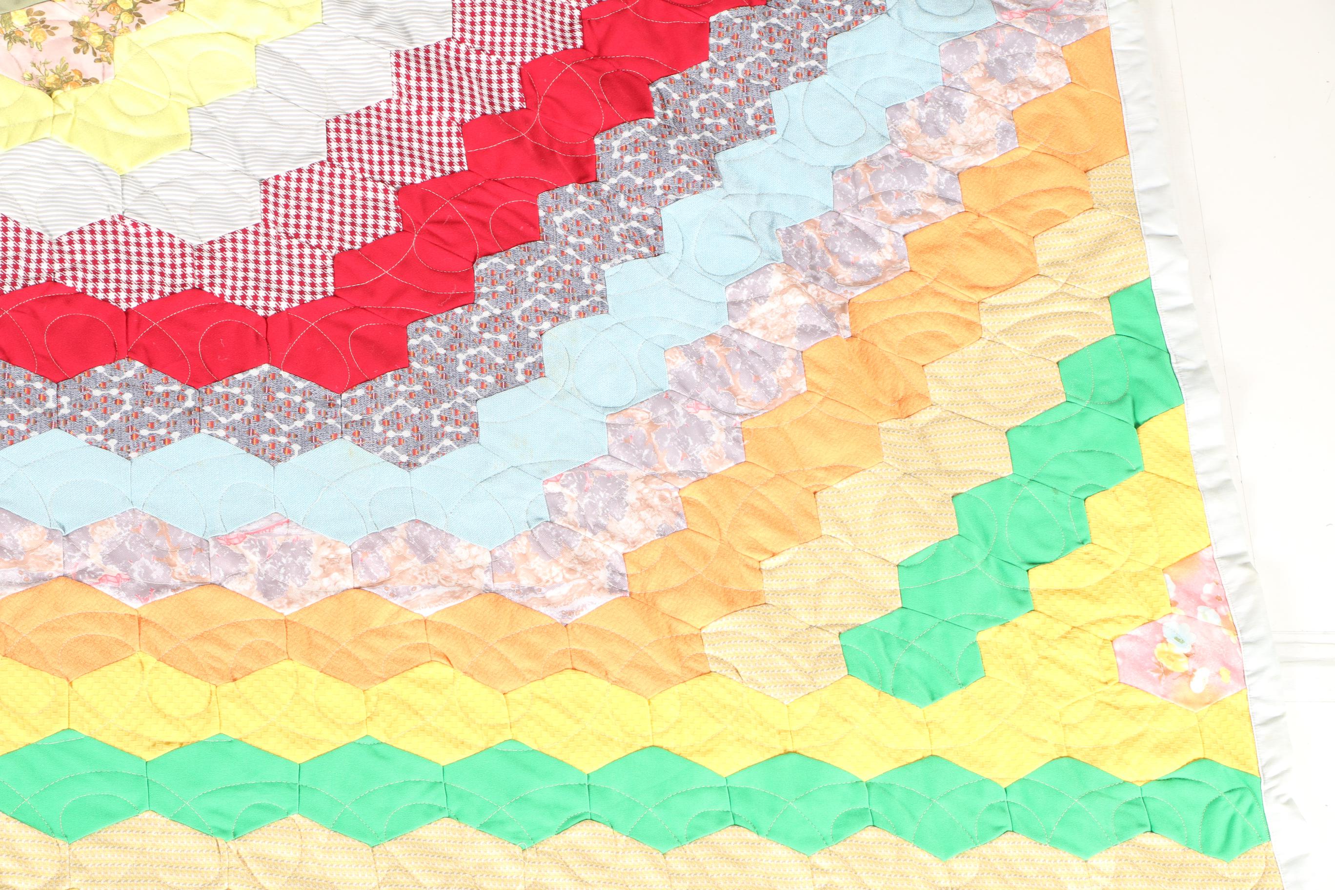 Colorful Handmade Quilt