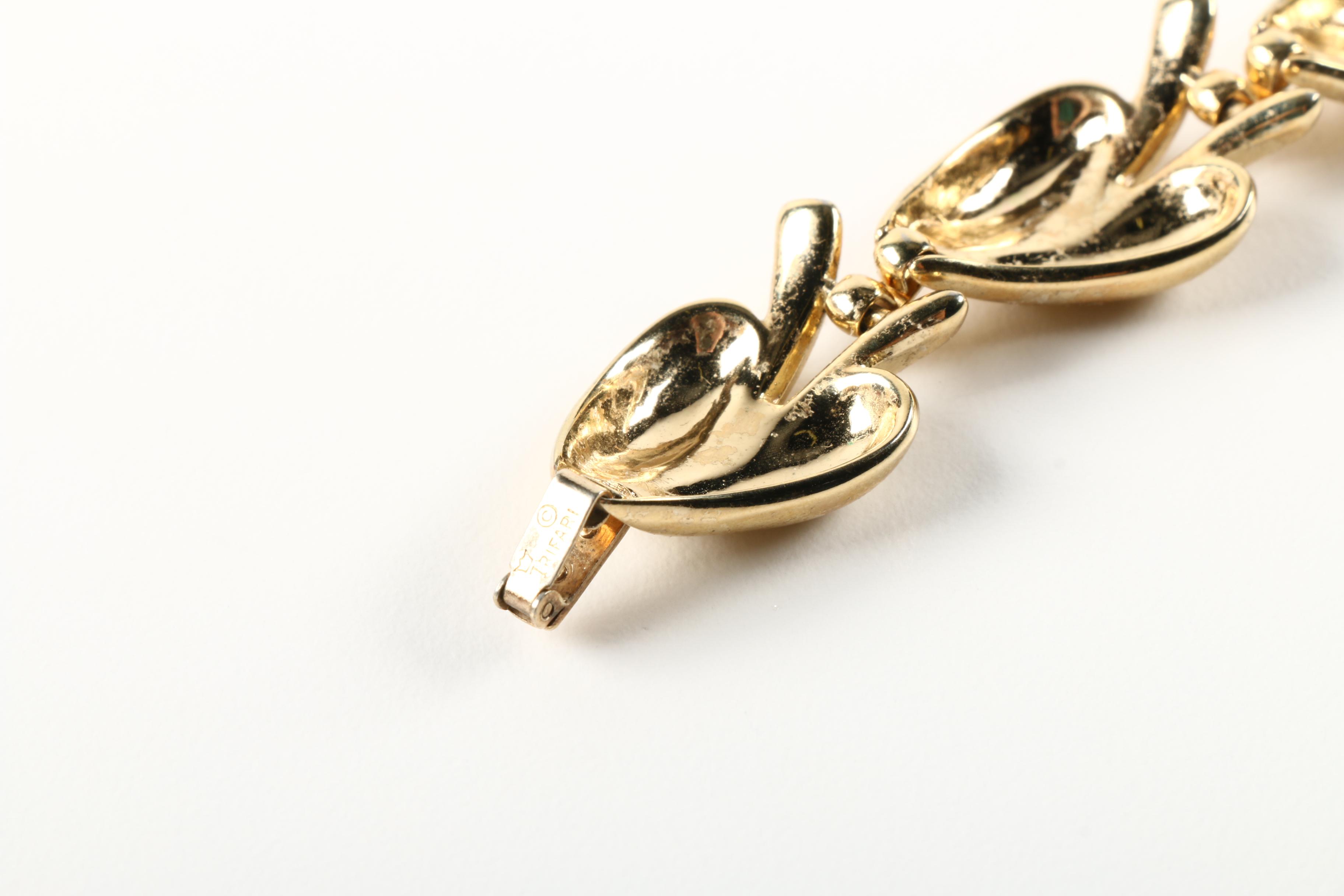 Gold Tone Costume Jewelry by Trifari