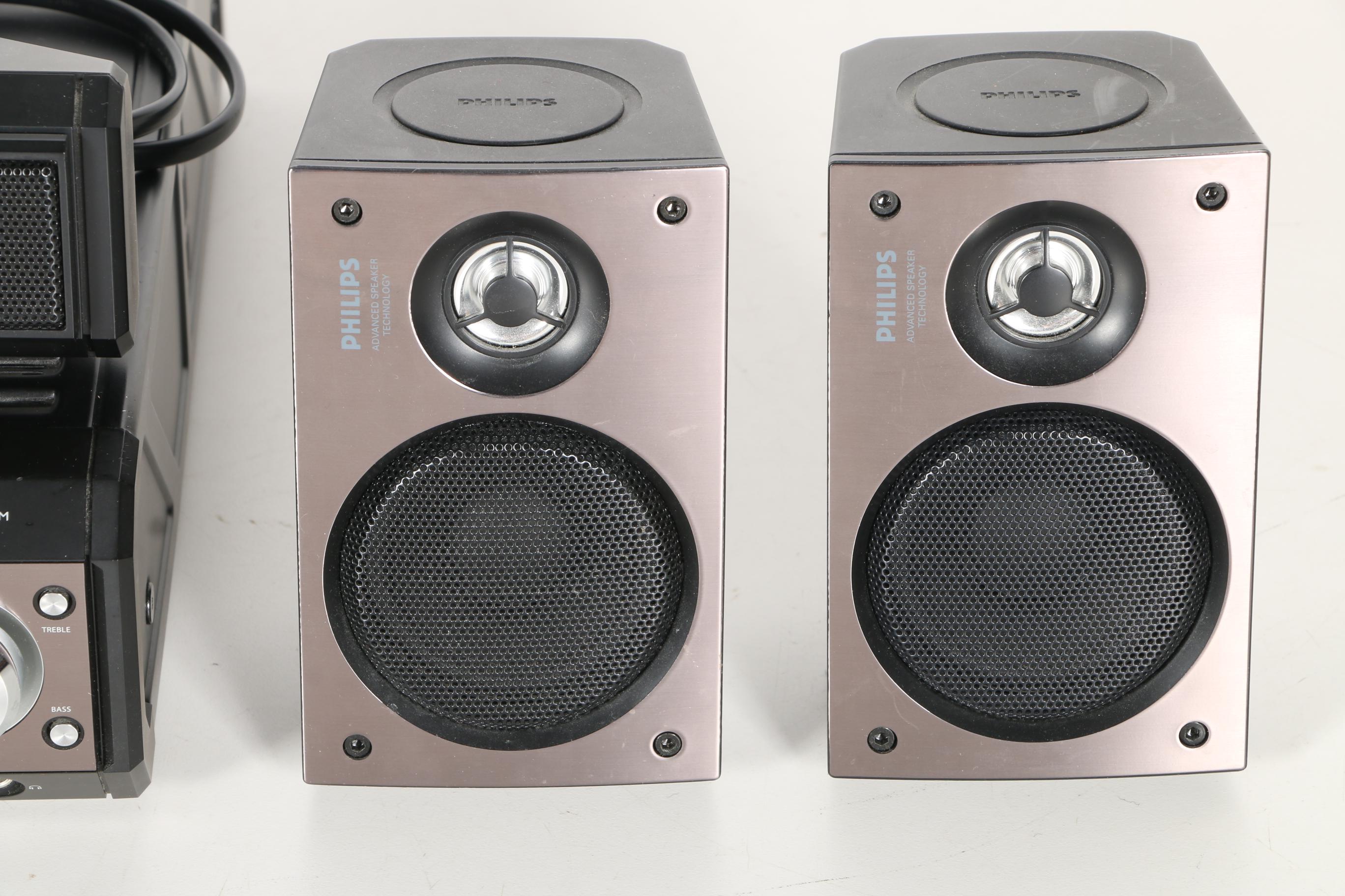 Philips DVD and Surround Sound System with Speakers