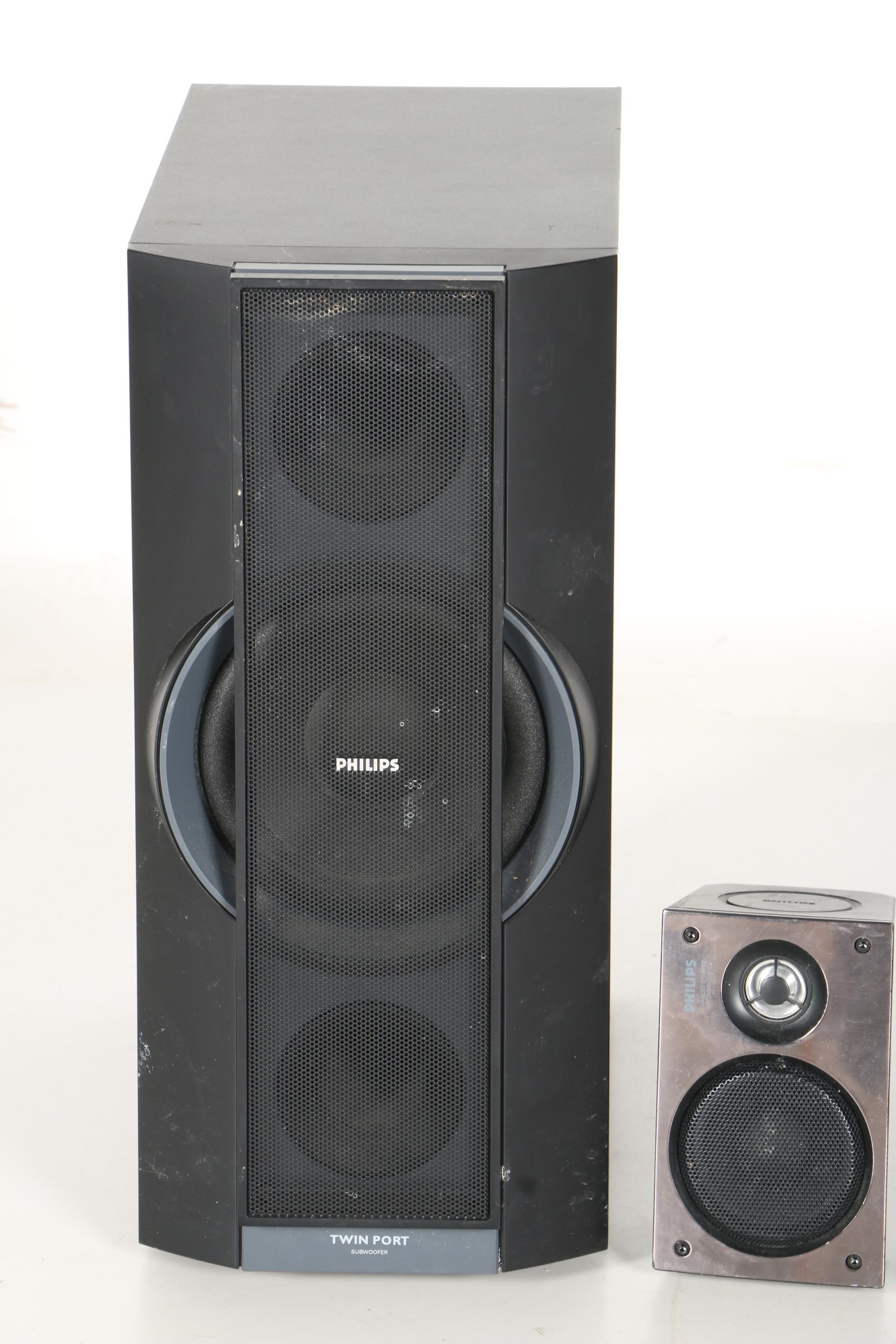 Philips DVD and Surround Sound System with Speakers