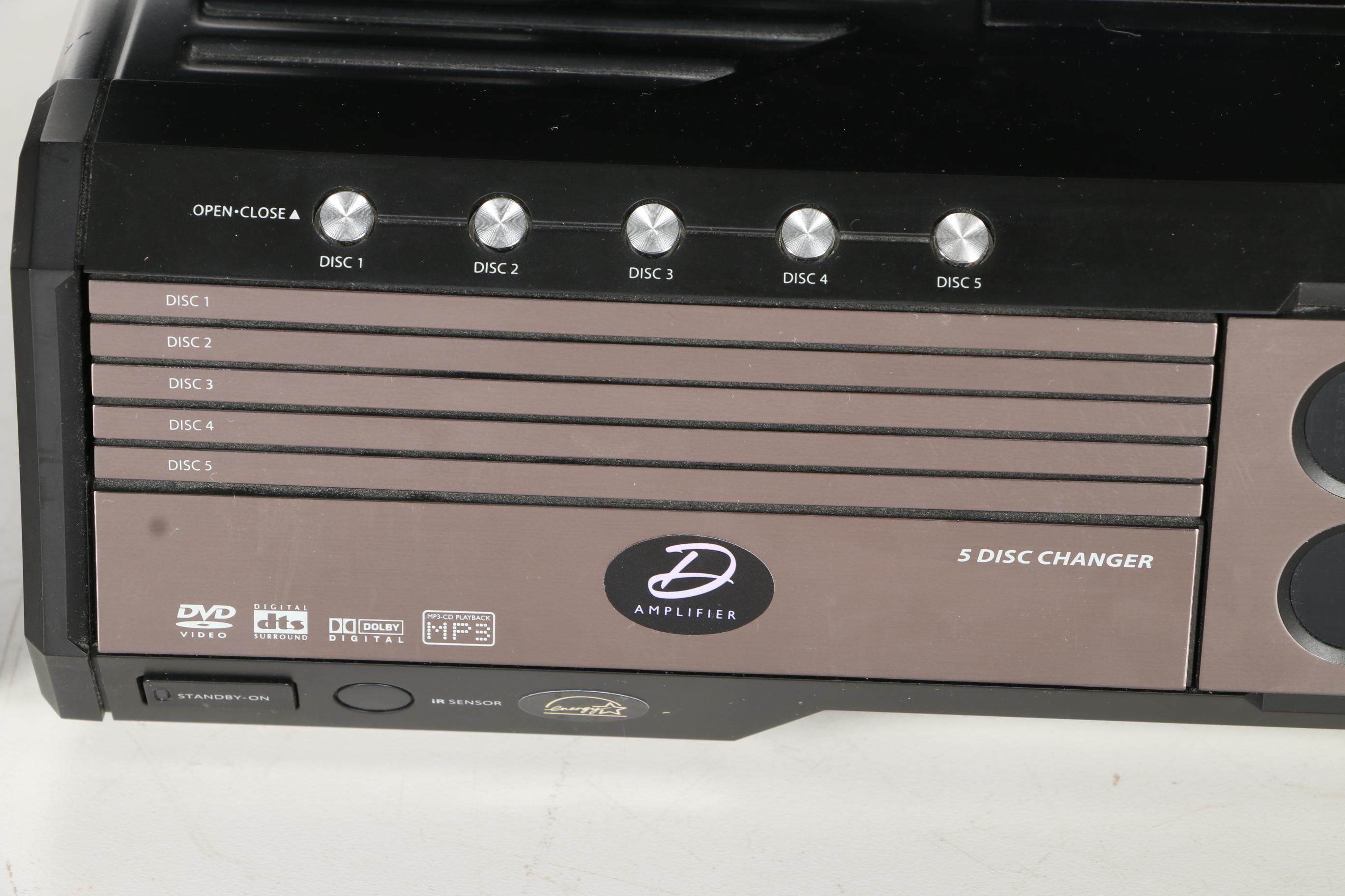 Philips DVD and Surround Sound System with Speakers