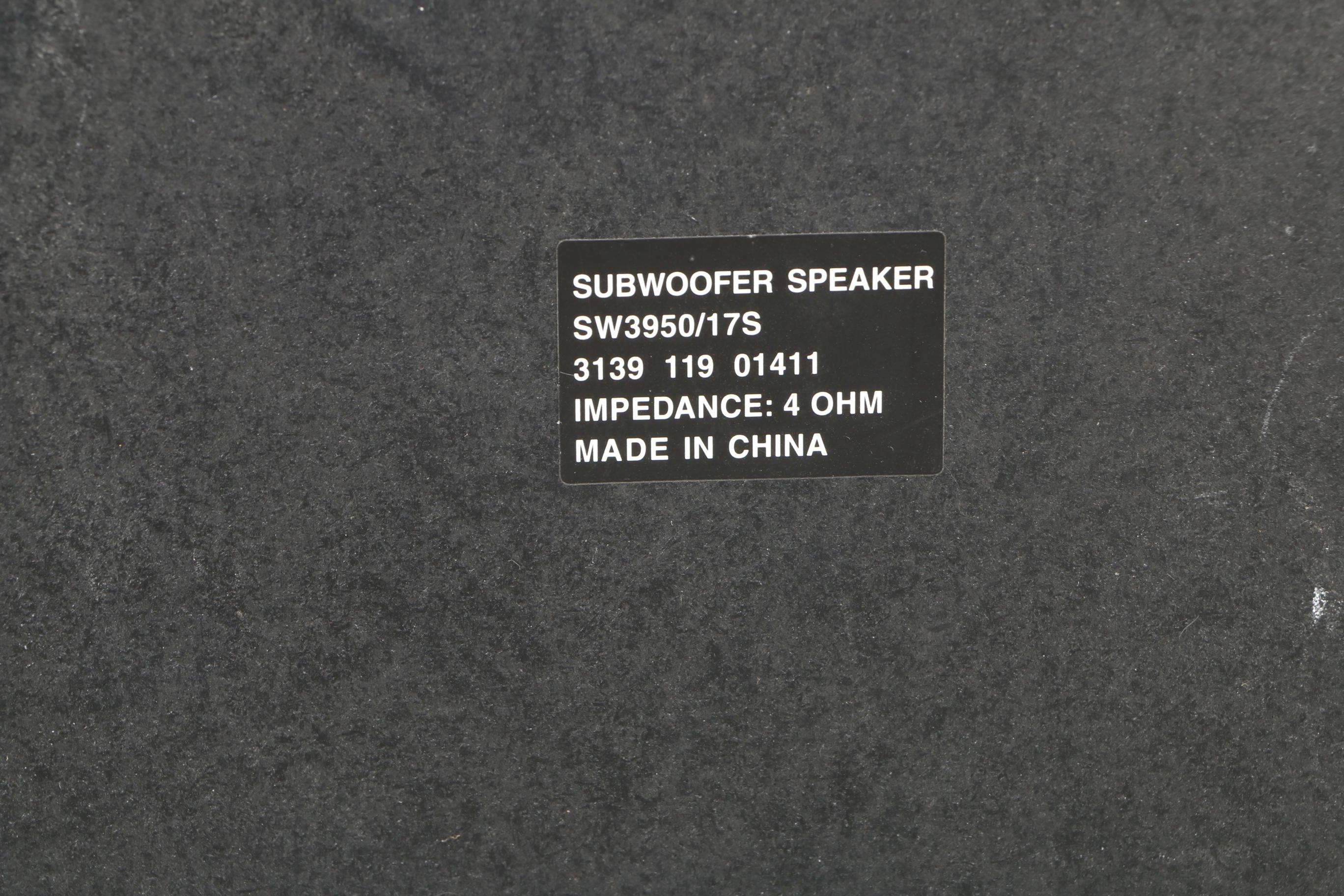 Philips DVD and Surround Sound System with Speakers