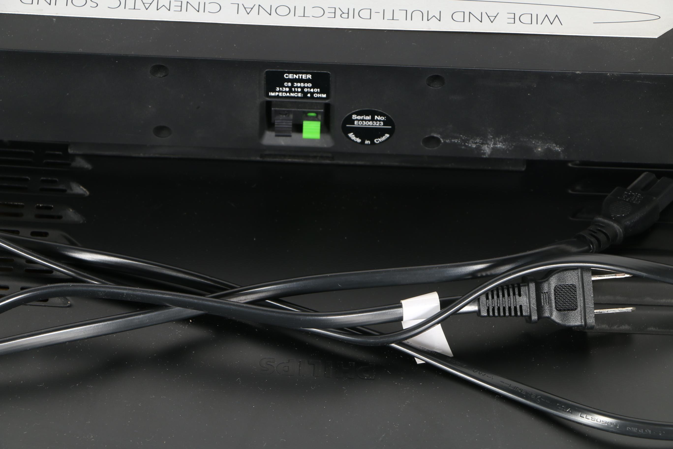 Philips DVD and Surround Sound System with Speakers