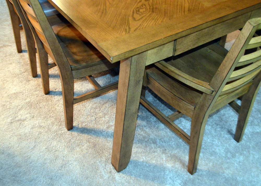 Broyhill "Ember Grove" Seven-Piece Dining Set