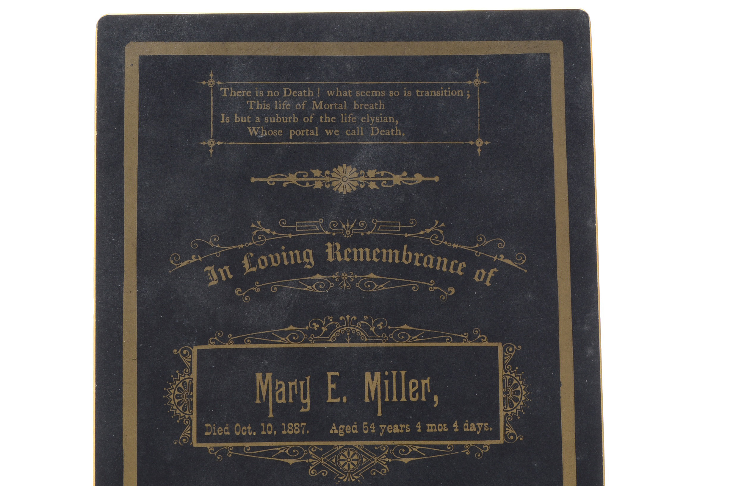 Three Antique and Vintage Memorial Cards