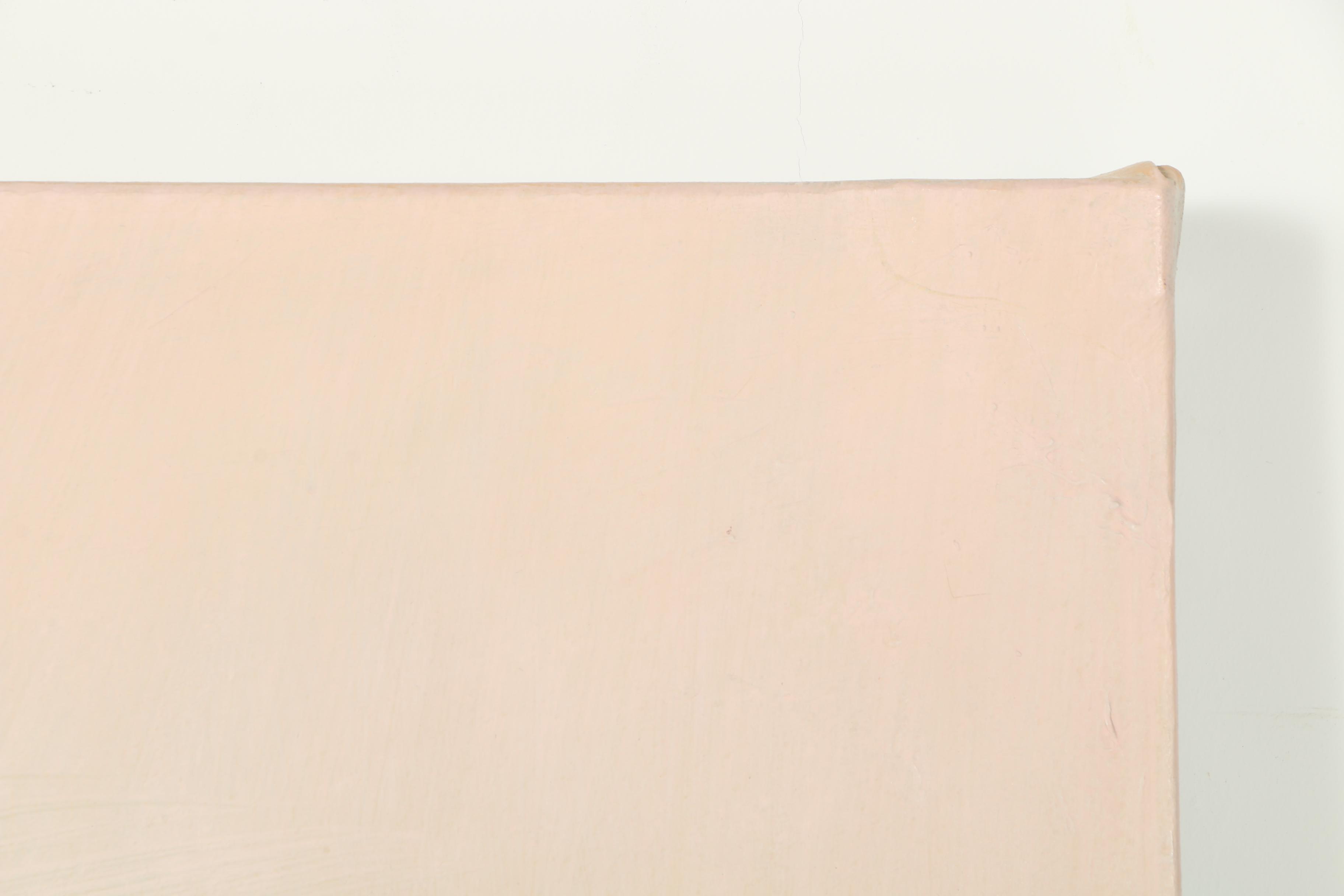 Hal Schwarze Oil on Canvas of Abstract Figures