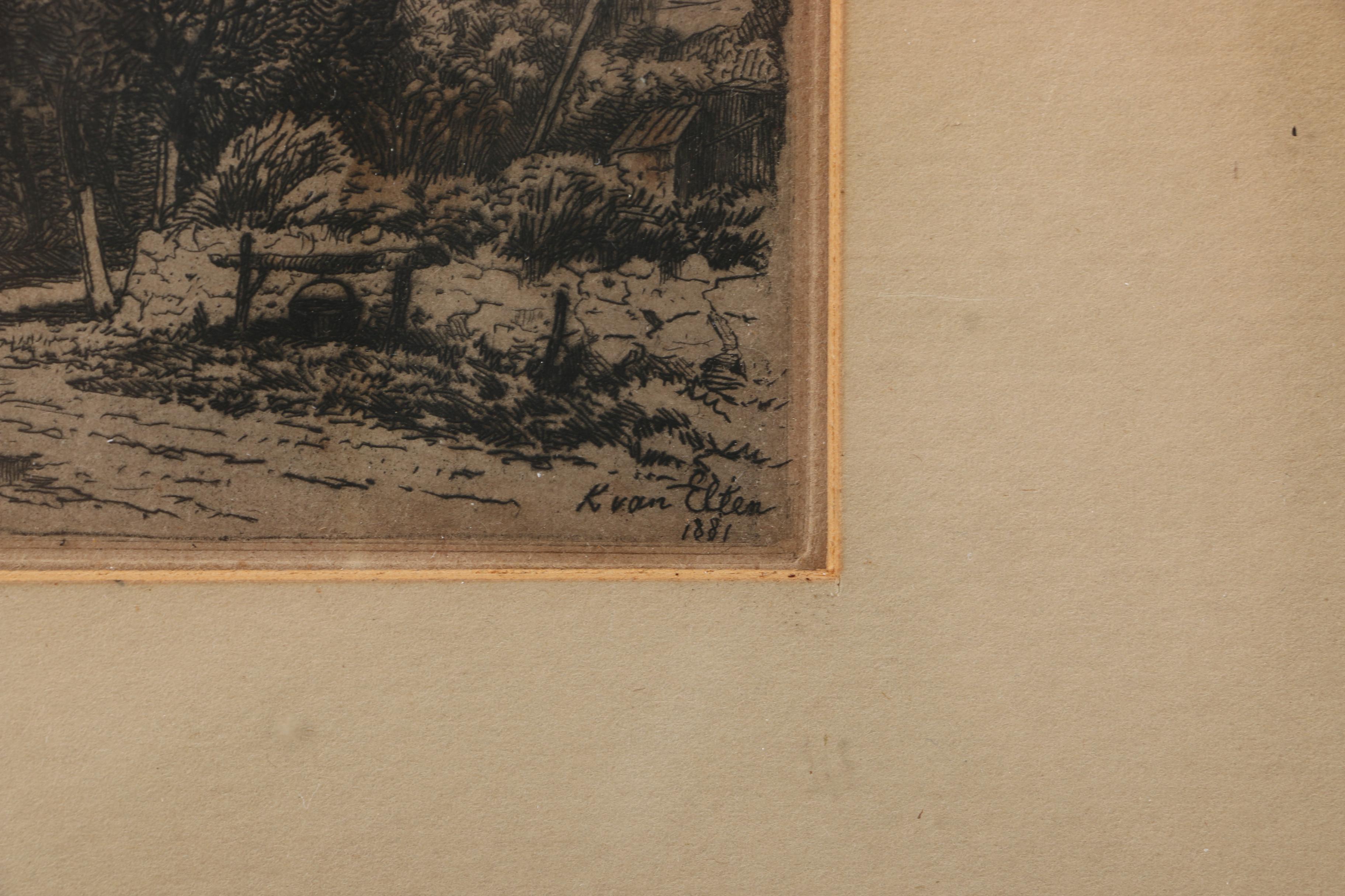 Set of Intaglio Prints