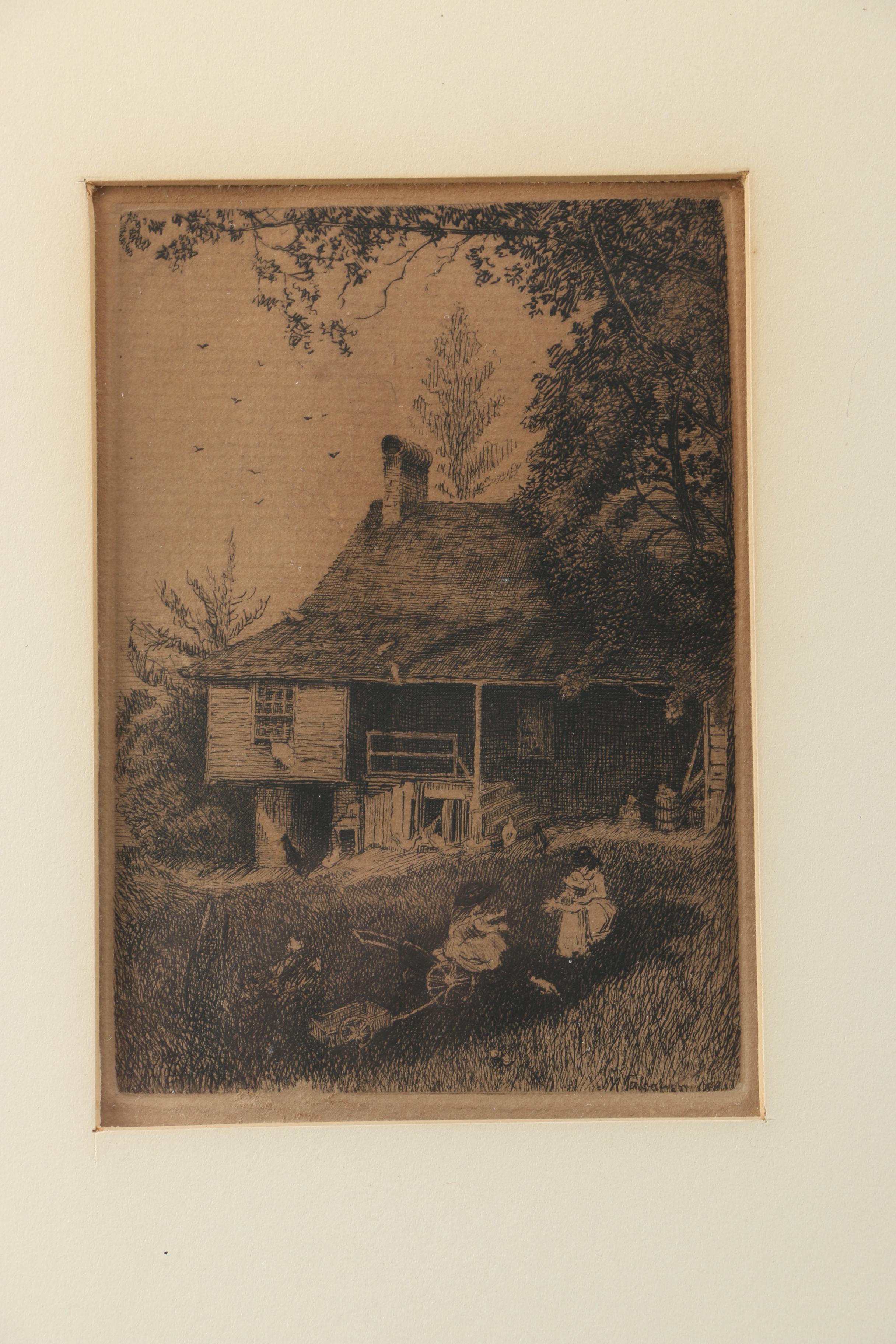 Set of Intaglio Prints