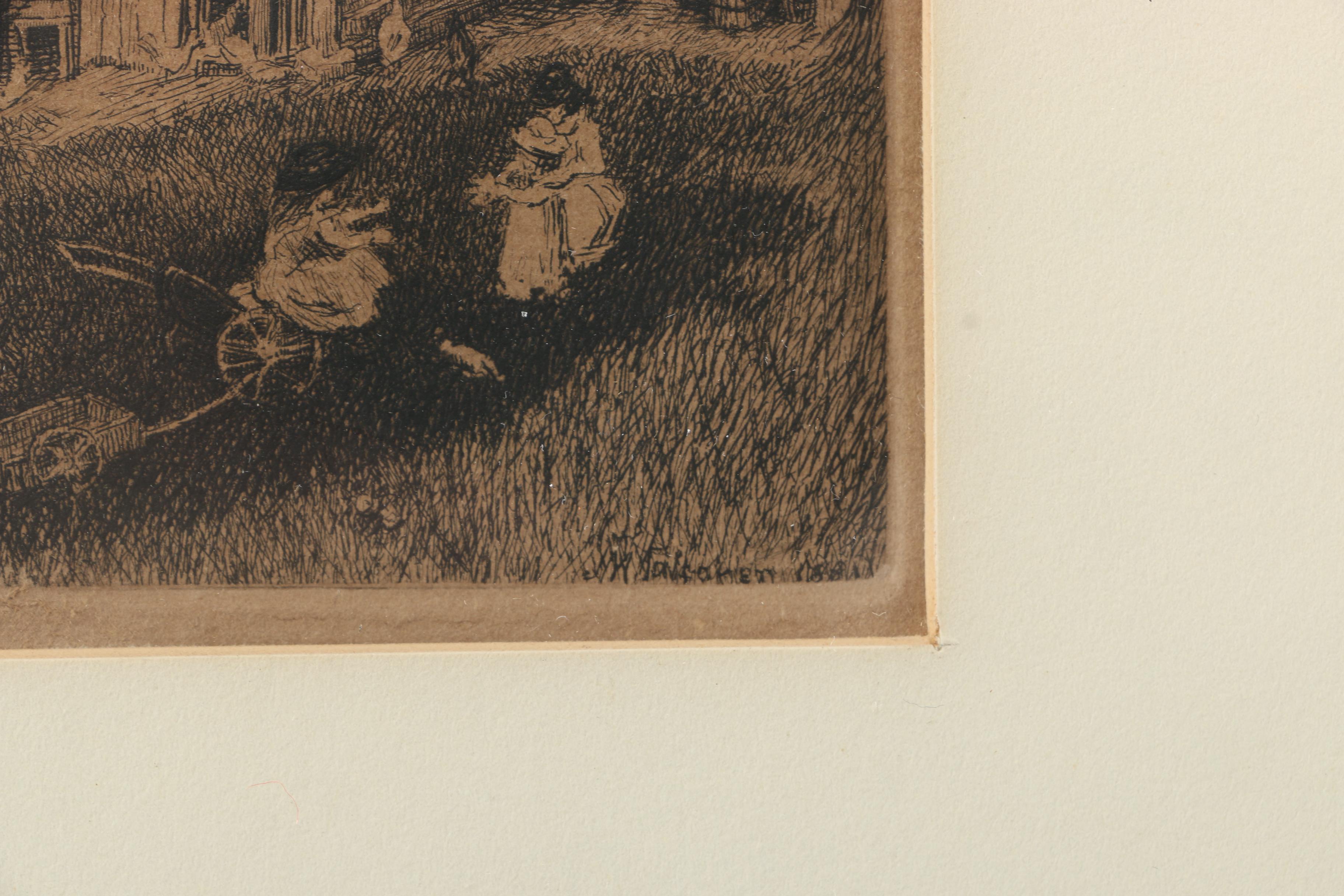 Set of Intaglio Prints