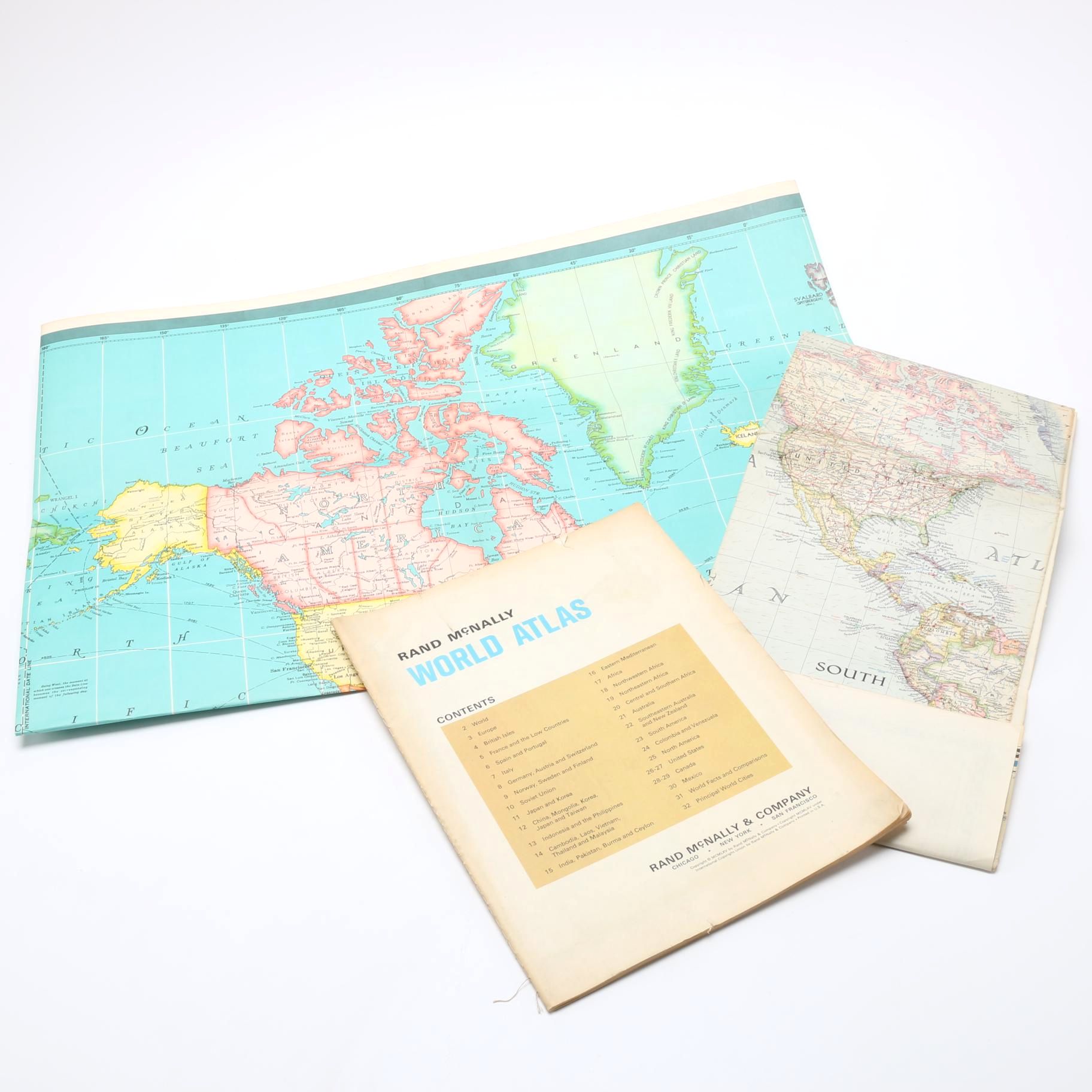 Vintage World Maps