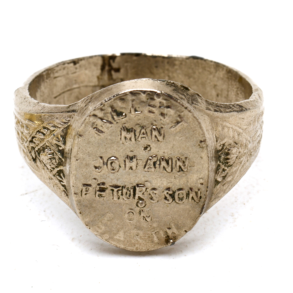 Three Souvenir Johann Petursson Giant Rings