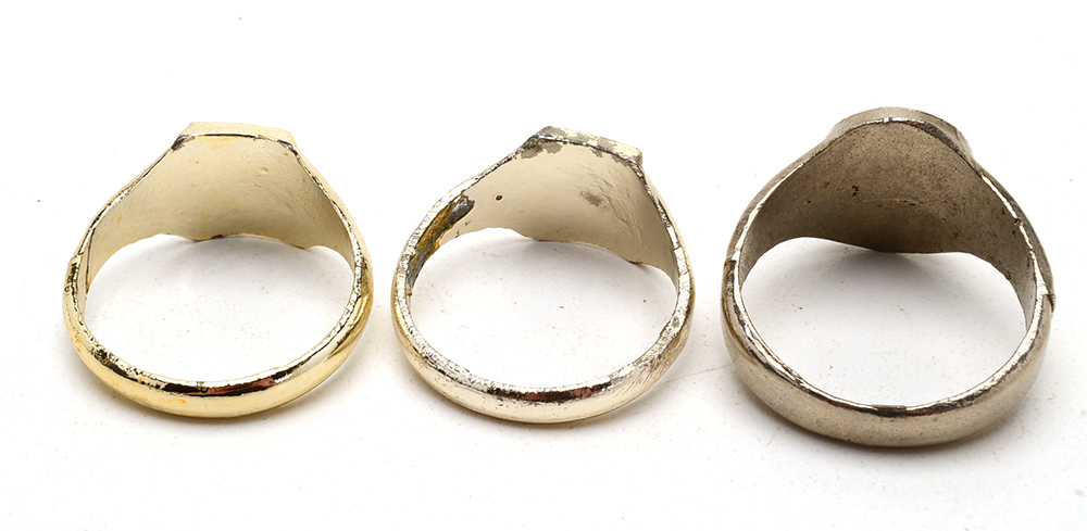 Three Souvenir Johann Petursson Giant Rings