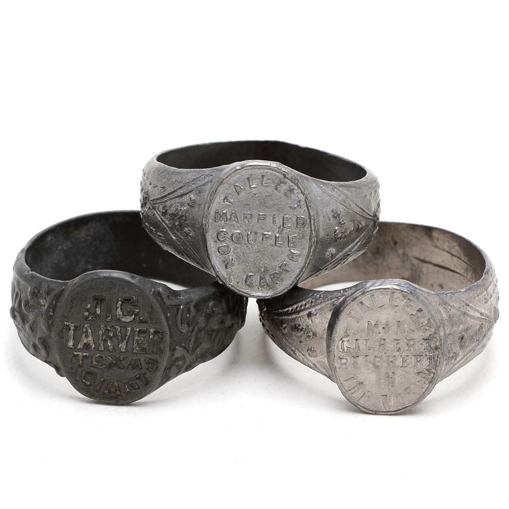 Three Vintage Circus Giant Rings