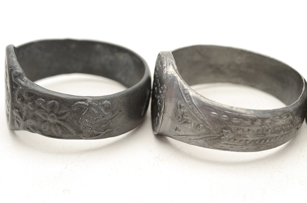 Three Vintage Circus Giant Rings