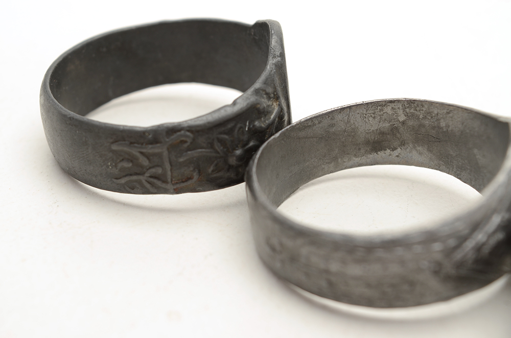 Three Vintage Circus Giant Rings