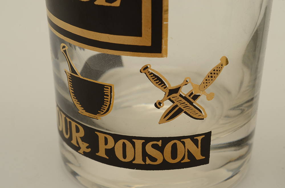 Five Novelty Poison Glasses