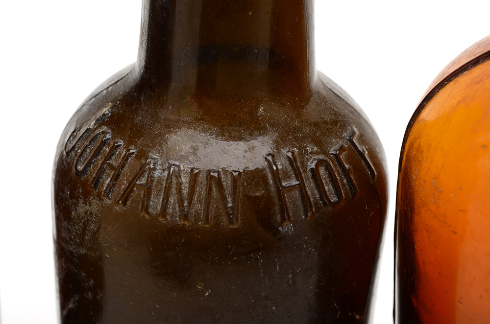 Collection of Seven Antique and Vintage Bottles