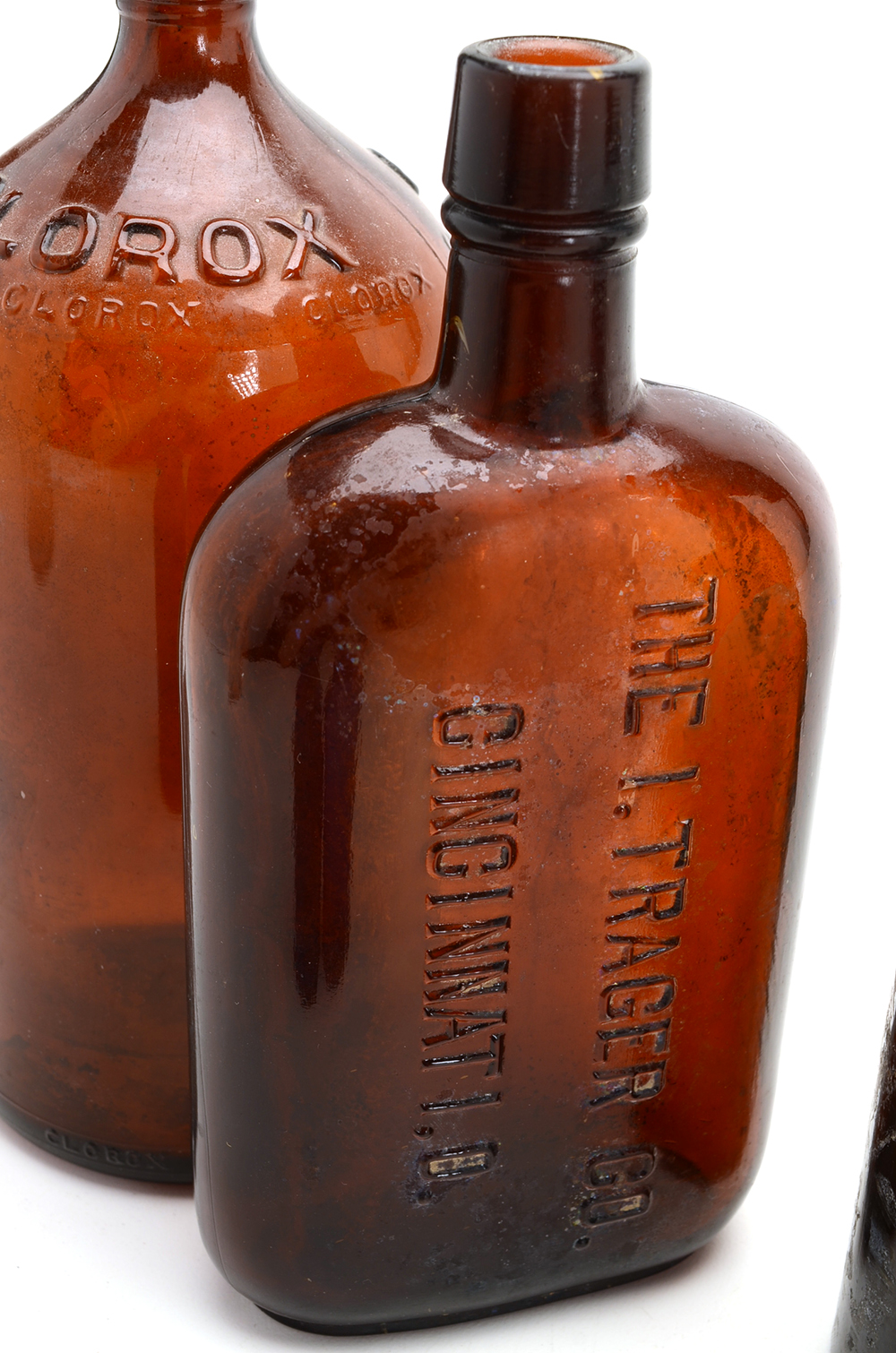 Collection of Seven Antique and Vintage Bottles