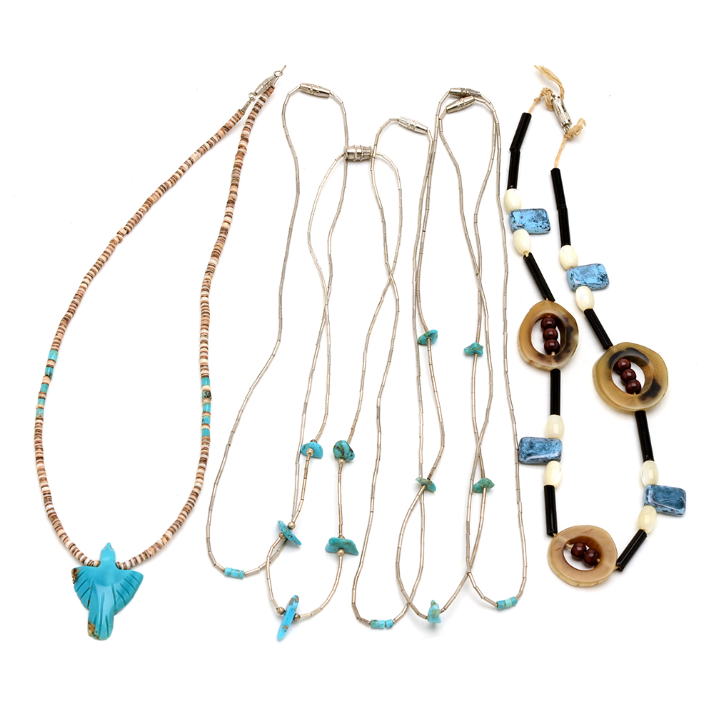 Southwestern Style Necklaces Including Sterling