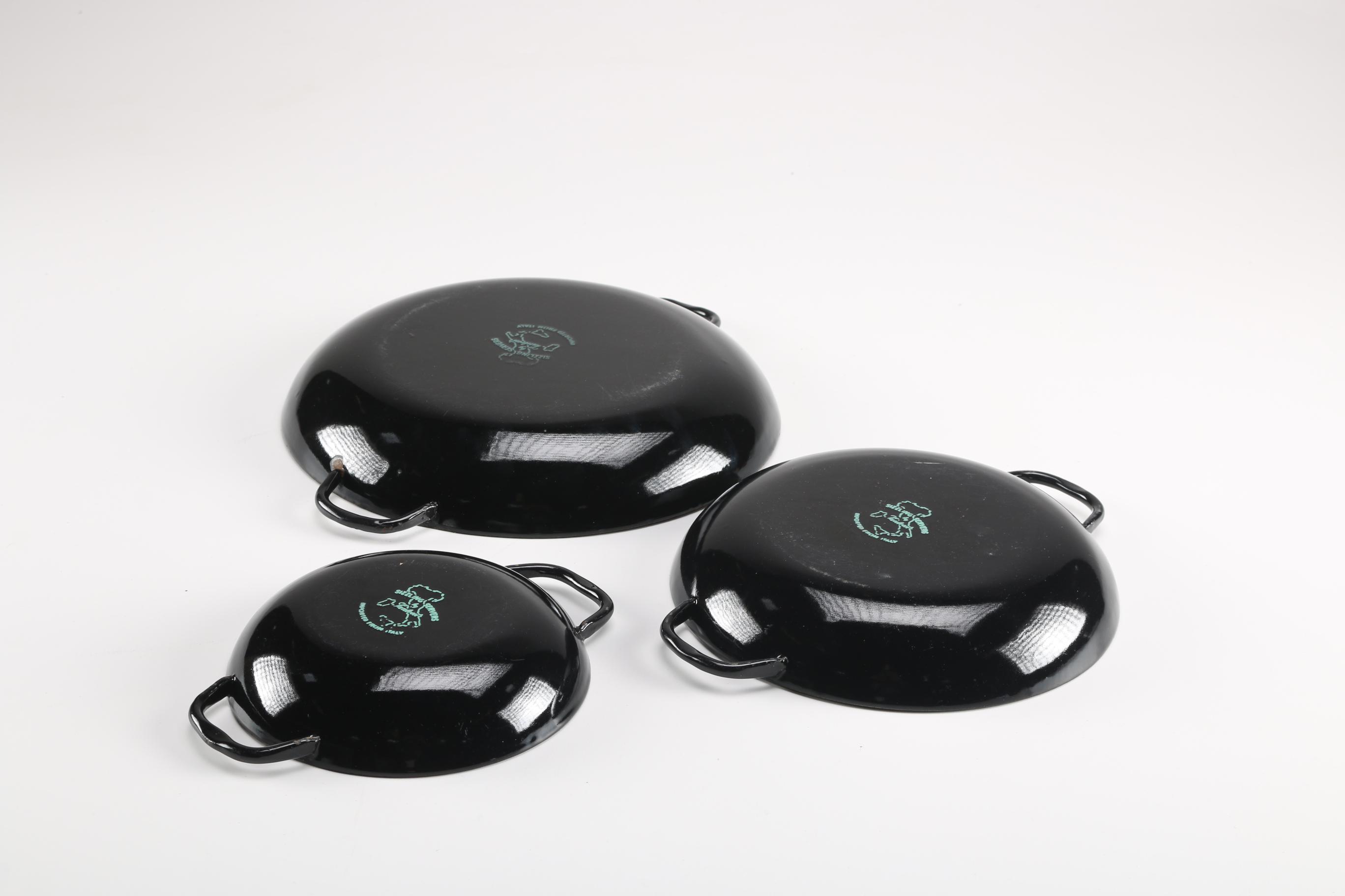 Sizzling Server Nesting Dishes From Italy