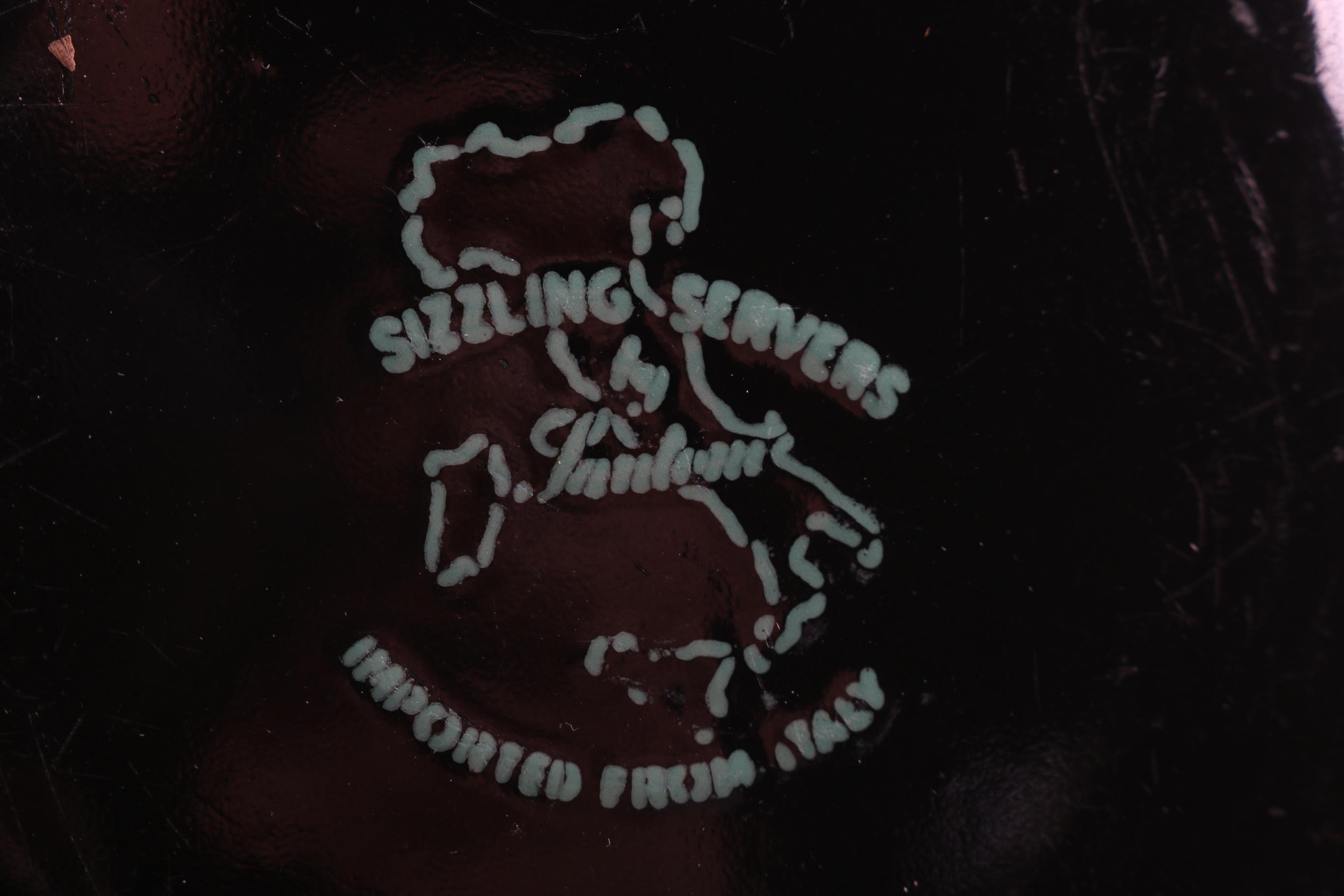 Sizzling Server Nesting Dishes From Italy