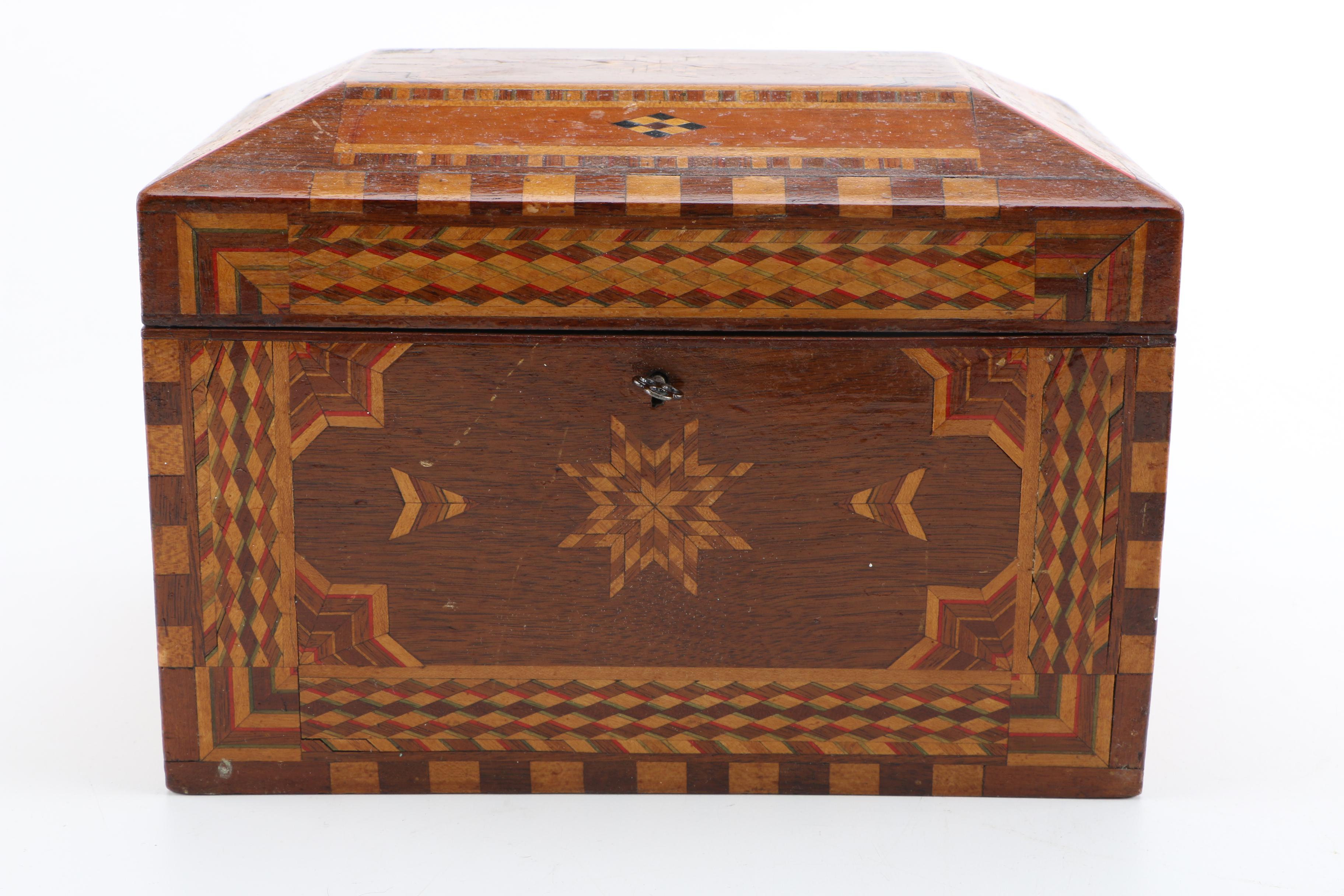 Early 20th Century and Vintage Boxes Including Mother of Pearl