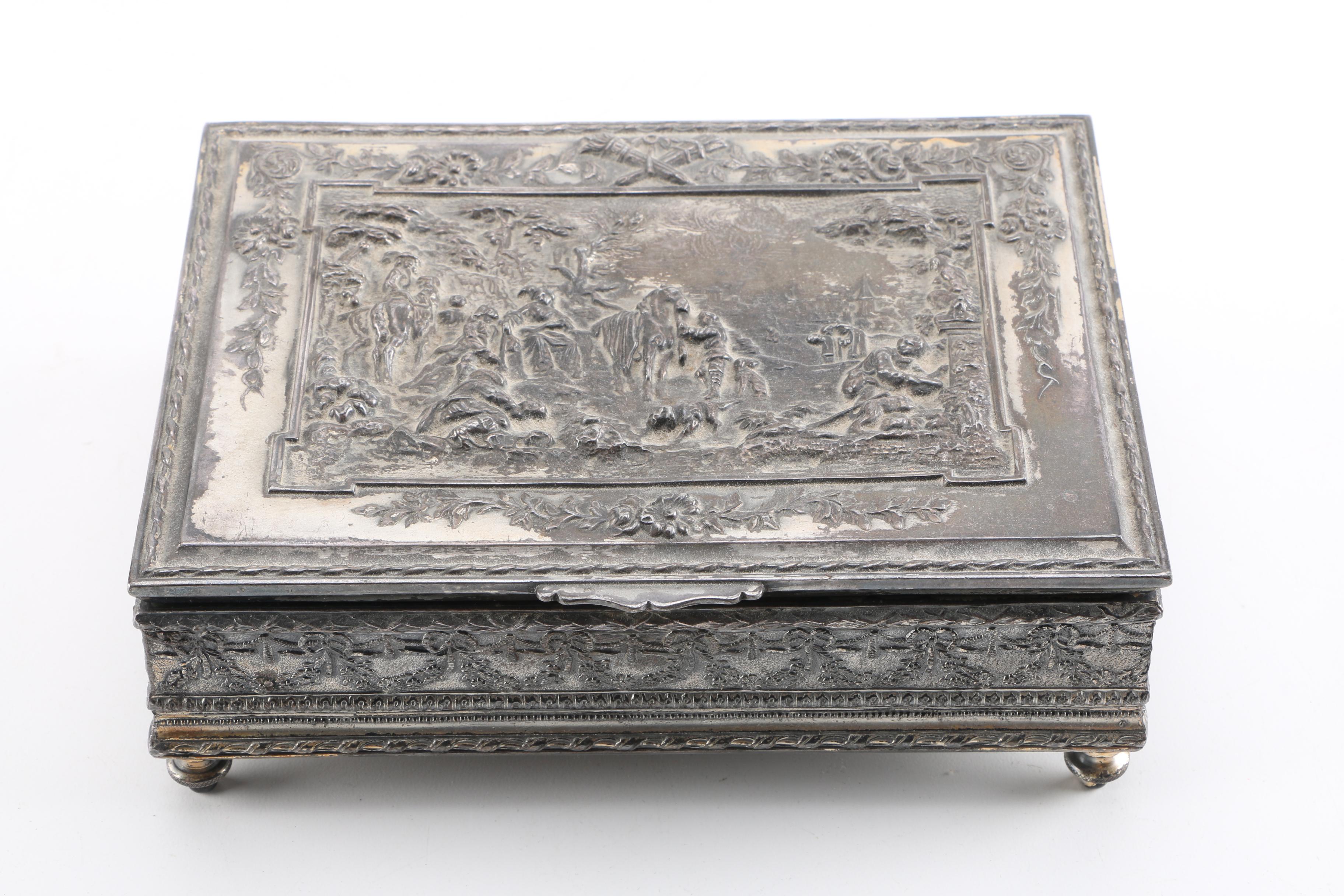 Early 20th Century and Vintage Boxes Including Mother of Pearl