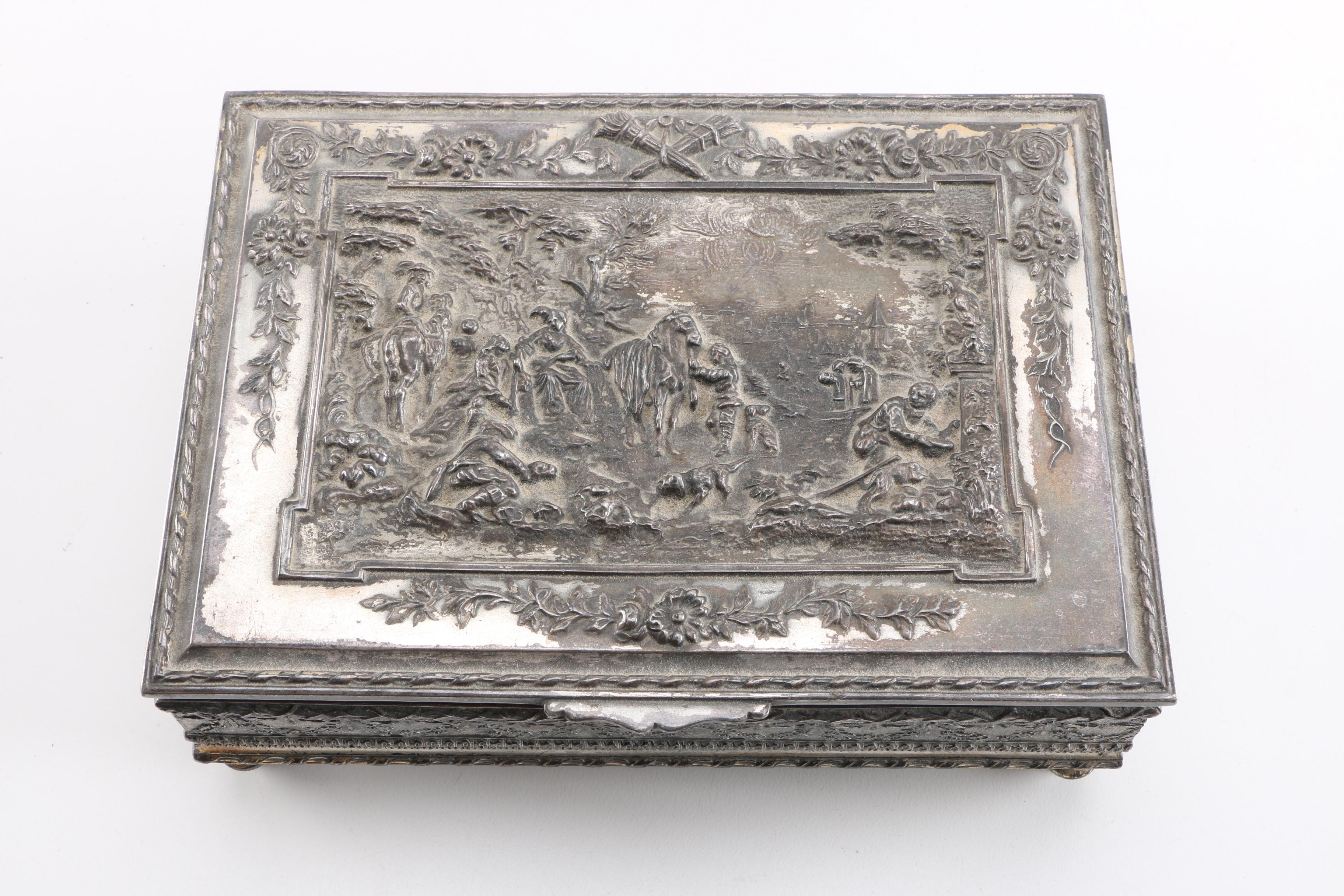 Early 20th Century and Vintage Boxes Including Mother of Pearl