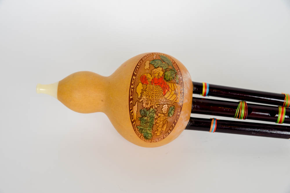 Chinese Hulusi Gourd Pipe
